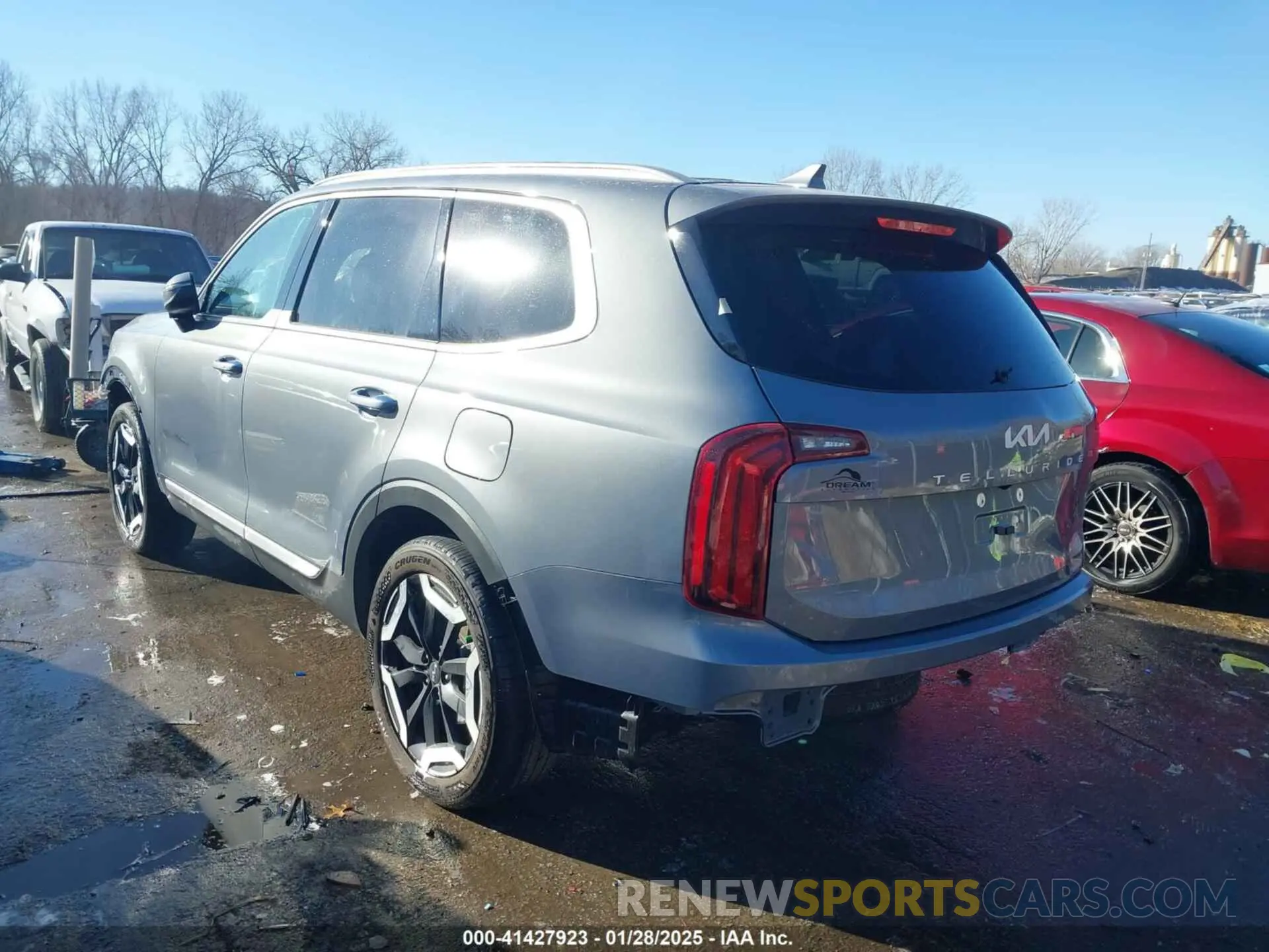 3 fotografías del automóvil dañado 5XYP64GC1RG553395 KIA TELLURIDE 2024