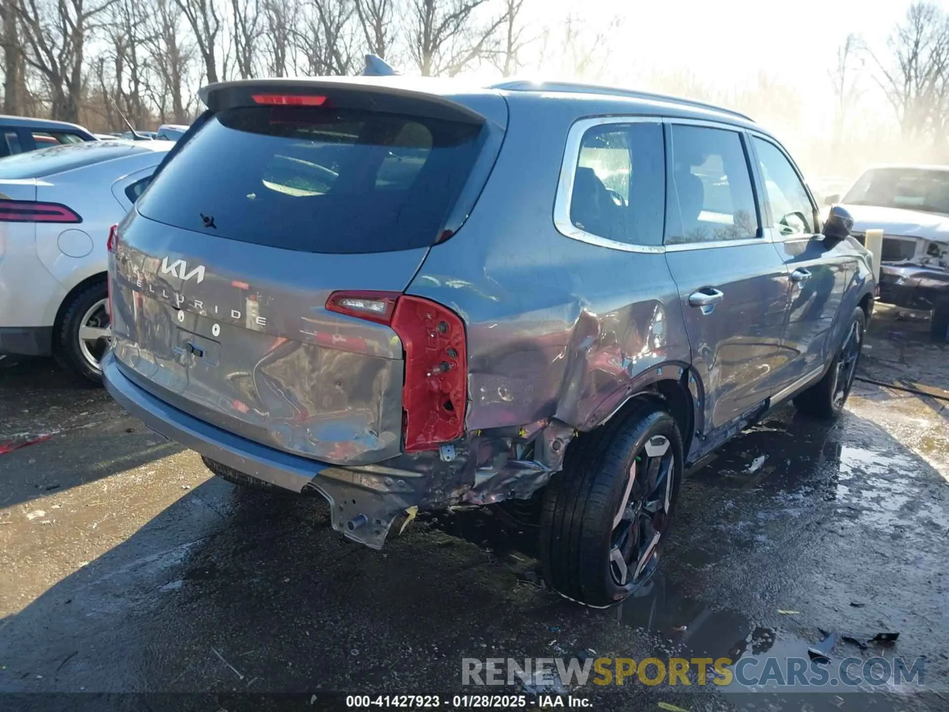 4 fotografías del automóvil dañado 5XYP64GC1RG553395 KIA TELLURIDE 2024