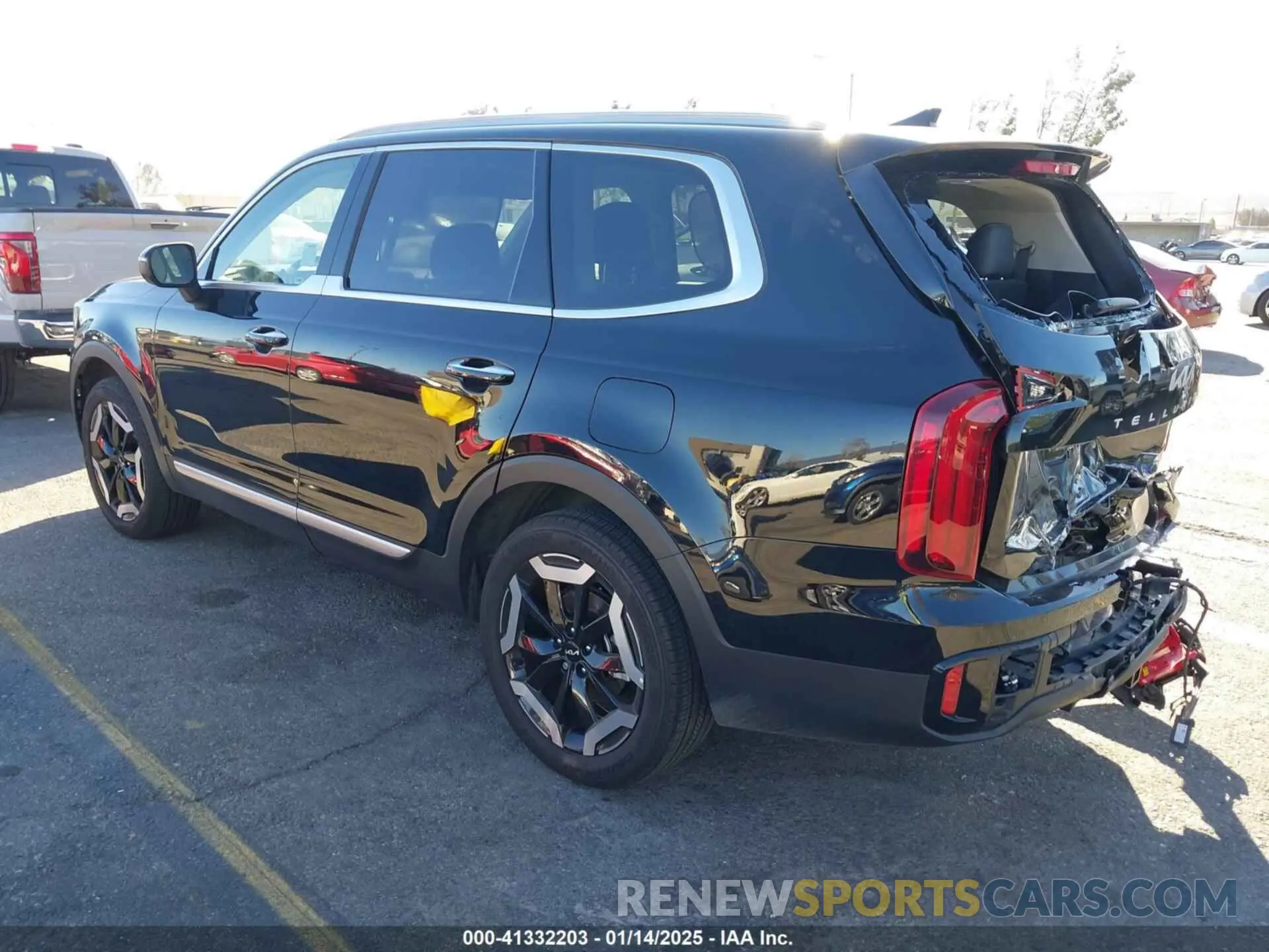 3 fotografías del automóvil dañado 5XYP64GC4RG507642 KIA TELLURIDE 2024