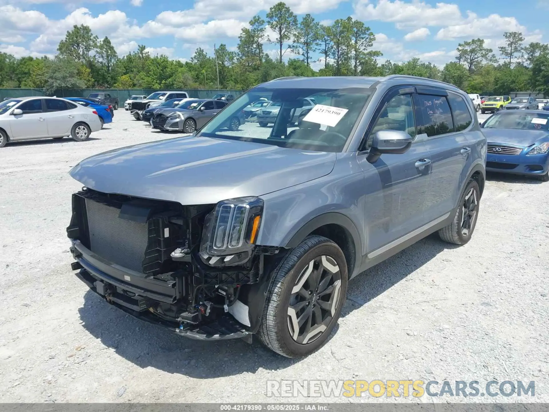 2 fotografías del automóvil dañado 5XYP64GC4RG557618 KIA TELLURIDE 2024