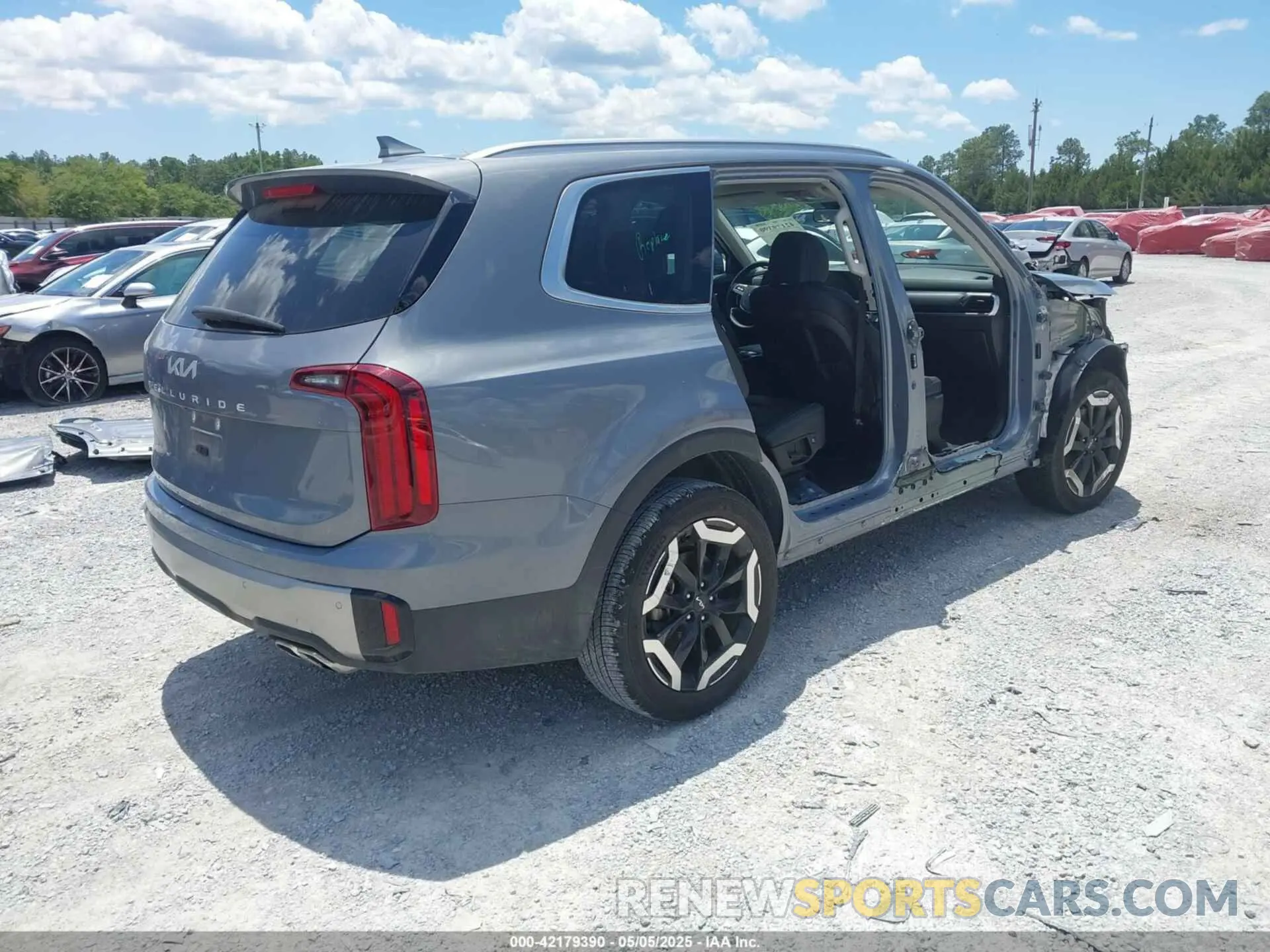 4 fotografías del automóvil dañado 5XYP64GC4RG557618 KIA TELLURIDE 2024