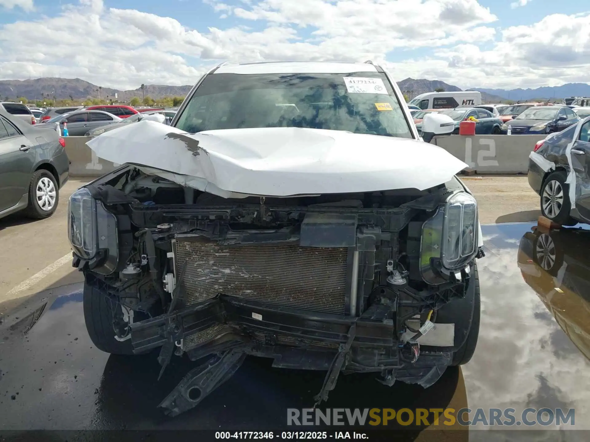 13 fotografías del automóvil dañado 5XYP64GC5RG414368 KIA TELLURIDE 2024