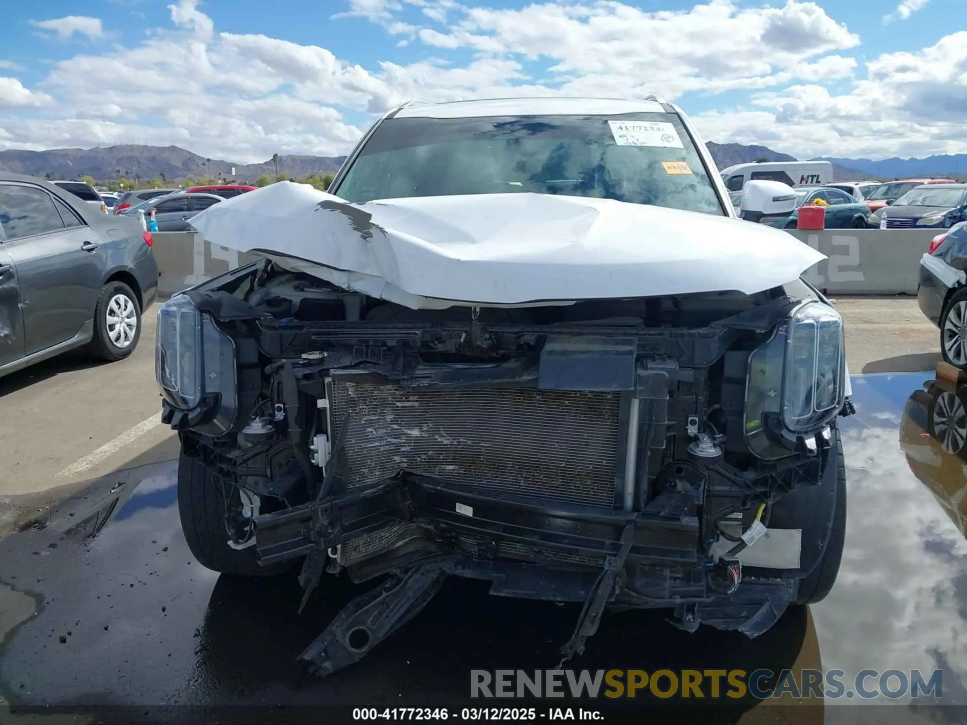 6 fotografías del automóvil dañado 5XYP64GC5RG414368 KIA TELLURIDE 2024
