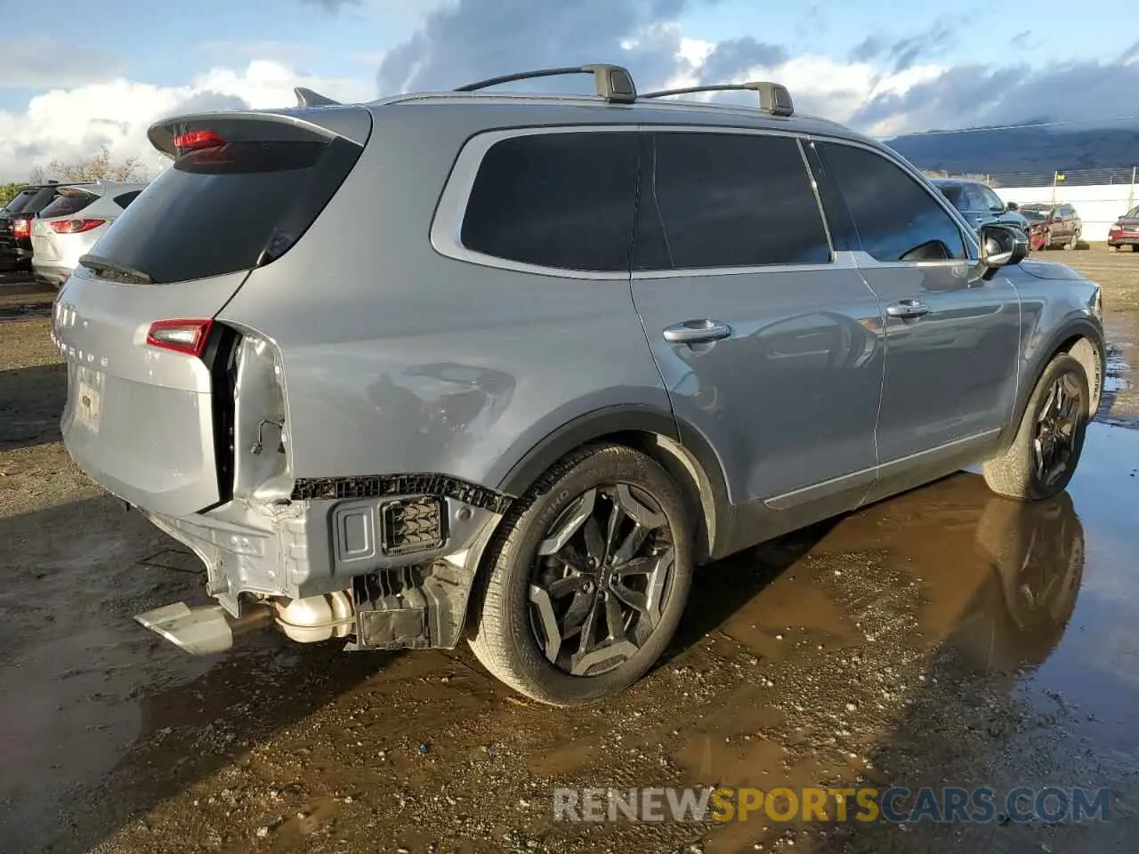 3 fotografías del automóvil dañado 5XYP64GC5RG436726 KIA TELLURIDE 2024