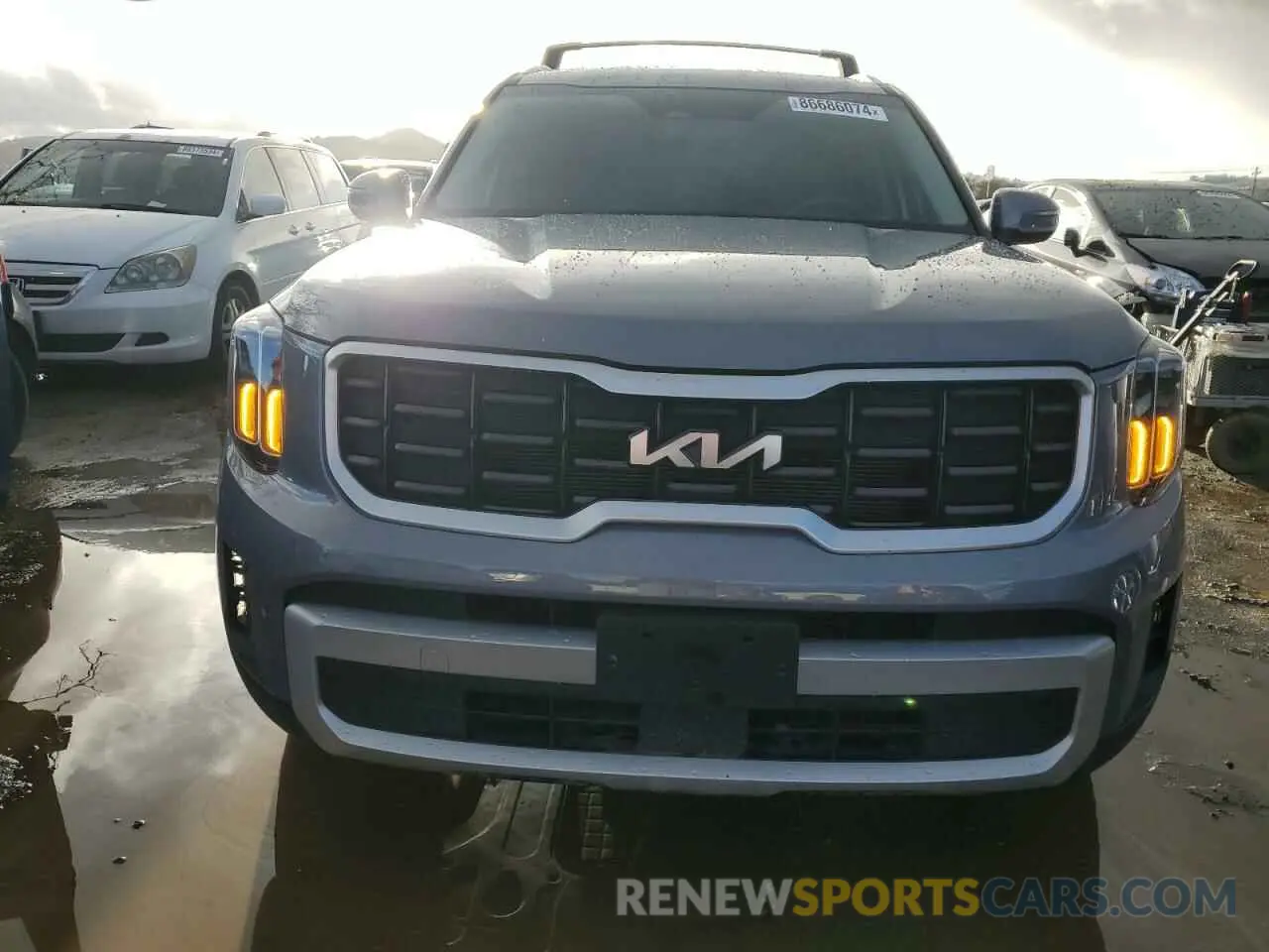 5 fotografías del automóvil dañado 5XYP64GC5RG436726 KIA TELLURIDE 2024