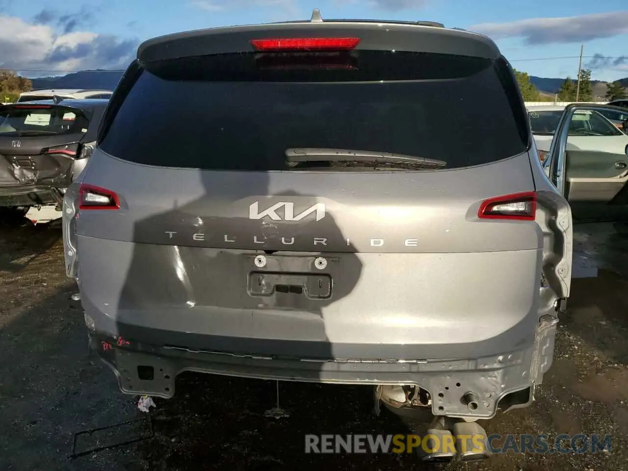 6 fotografías del automóvil dañado 5XYP64GC5RG436726 KIA TELLURIDE 2024