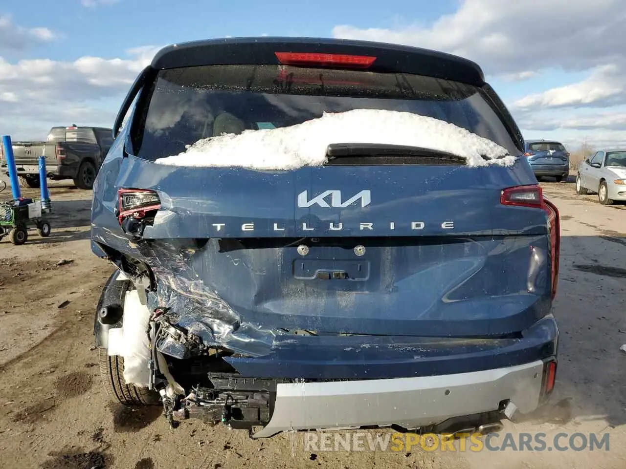 6 fotografías del automóvil dañado 5XYP64GC5RG528533 KIA TELLURIDE 2024