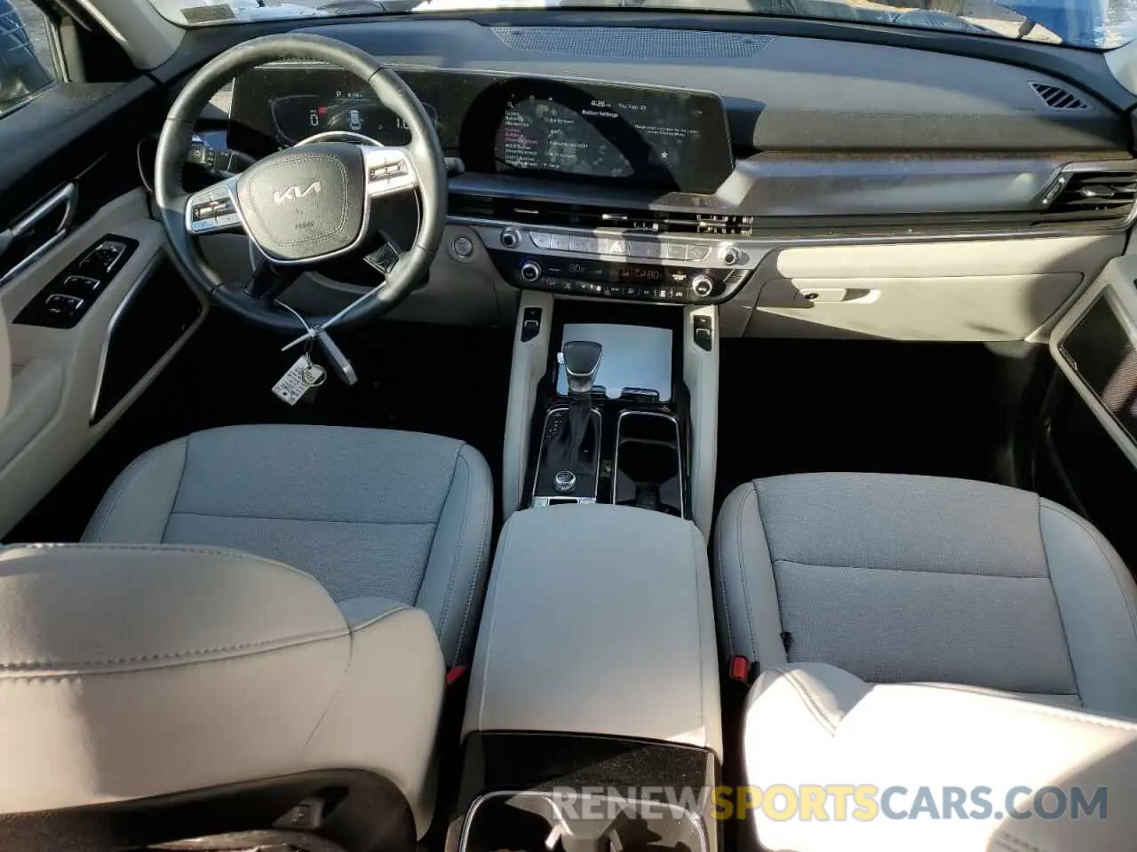 8 fotografías del automóvil dañado 5XYP64GC5RG528533 KIA TELLURIDE 2024