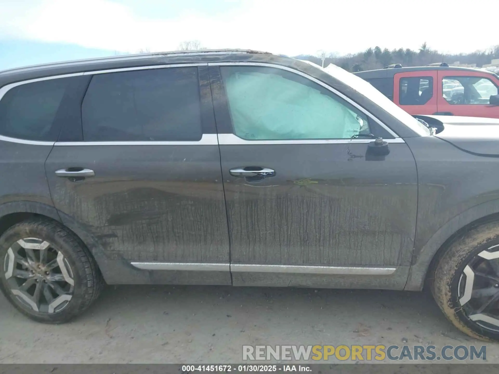 13 fotografías del automóvil dañado 5XYP6DGC0RG477331 KIA TELLURIDE 2024