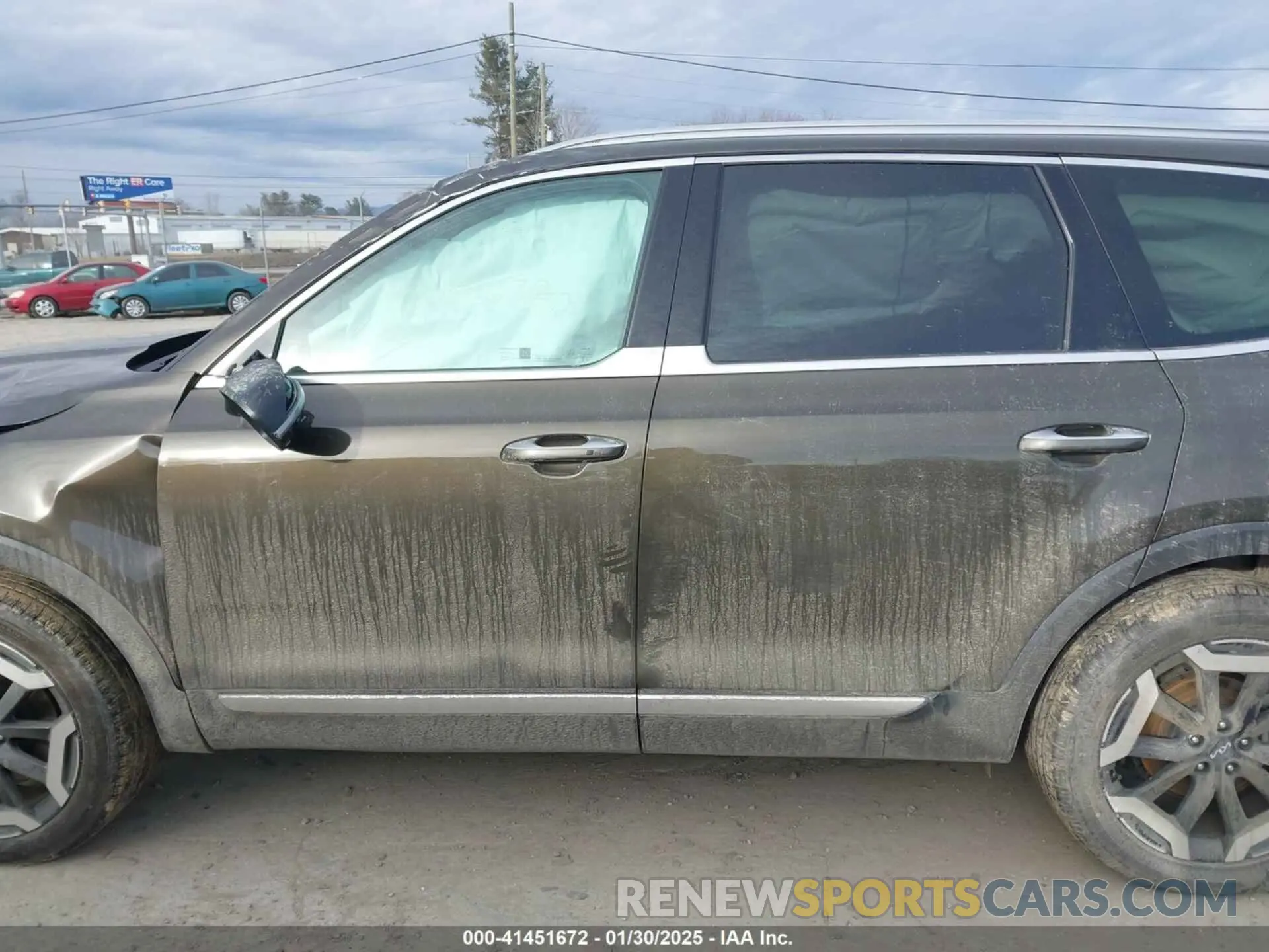 14 fotografías del automóvil dañado 5XYP6DGC0RG477331 KIA TELLURIDE 2024