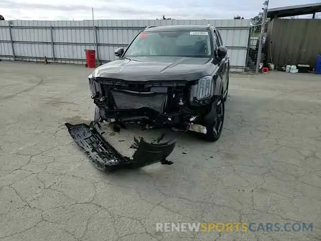 10 fotografías del automóvil dañado 5XYP6DGC0RG490225 KIA TELLURIDE 2024