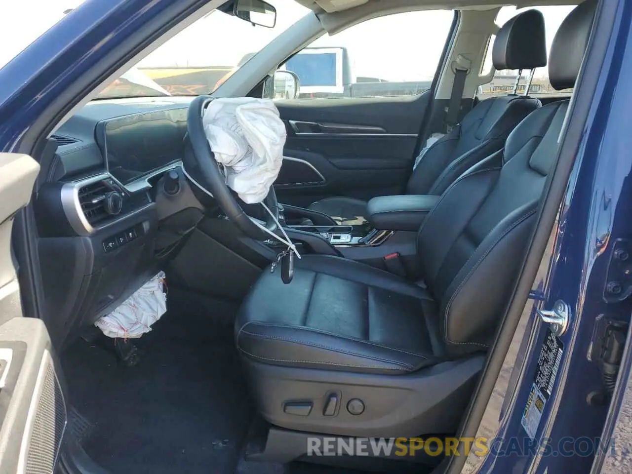 7 fotografías del automóvil dañado 5XYP6DGC0RG532814 KIA TELLURIDE 2024