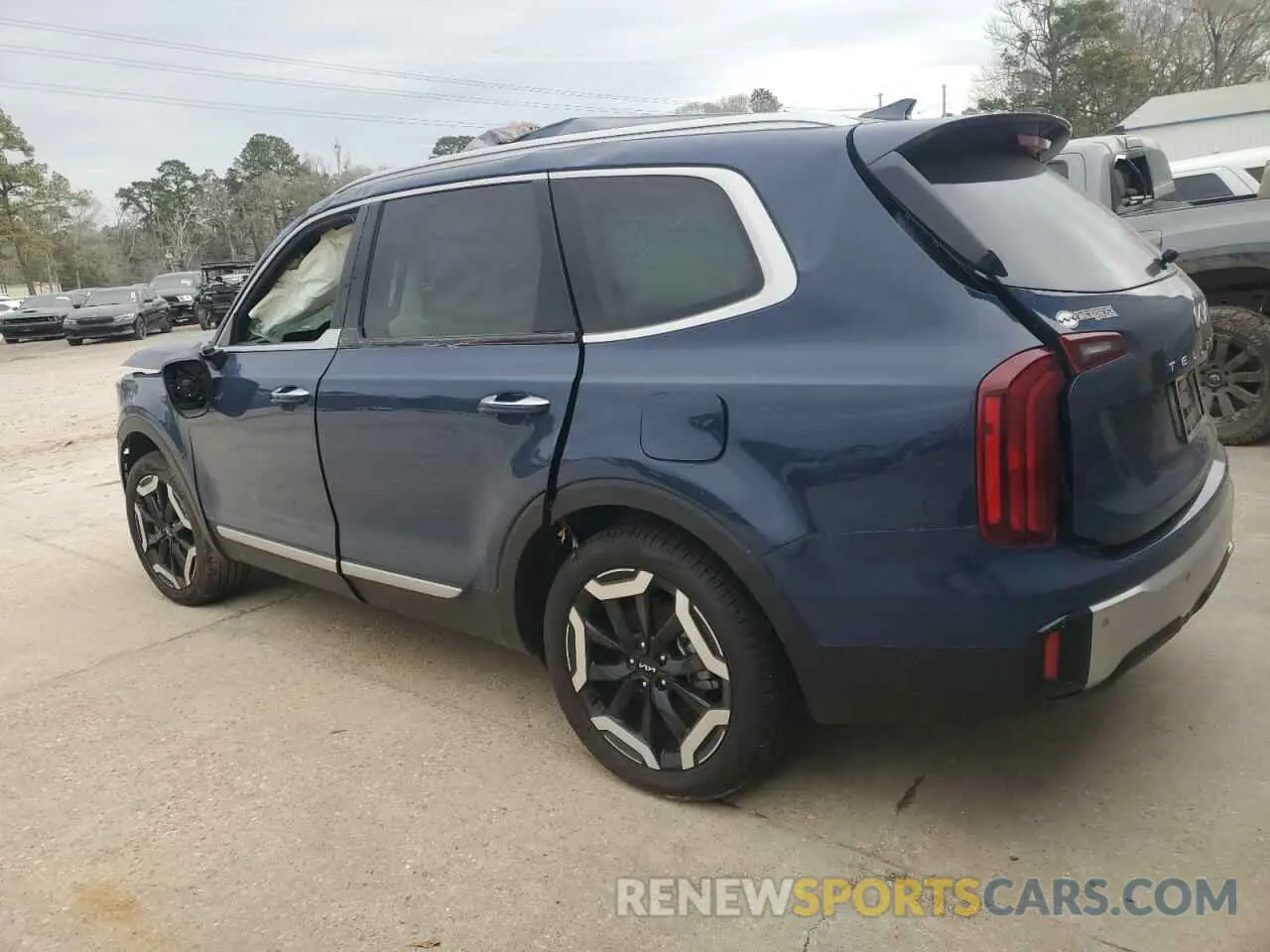 2 fotografías del automóvil dañado 5XYP6DGC2RG465875 KIA TELLURIDE 2024