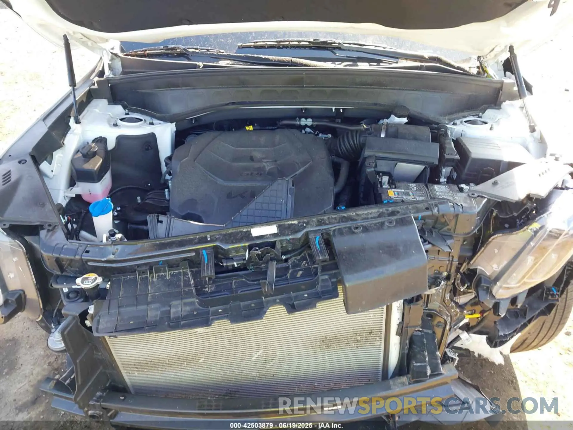 10 fotografías del automóvil dañado 5XYP6DGC2RG537531 KIA TELLURIDE 2024