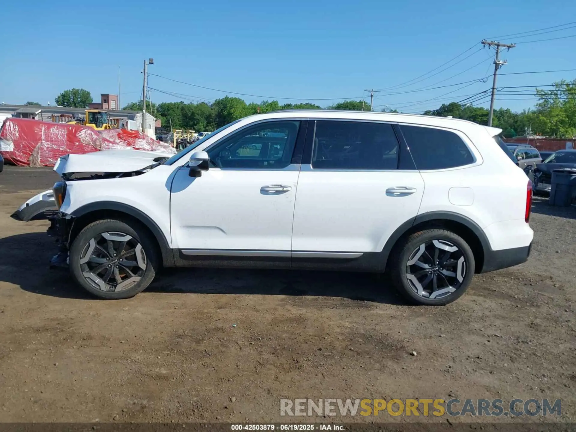 15 fotografías del automóvil dañado 5XYP6DGC2RG537531 KIA TELLURIDE 2024