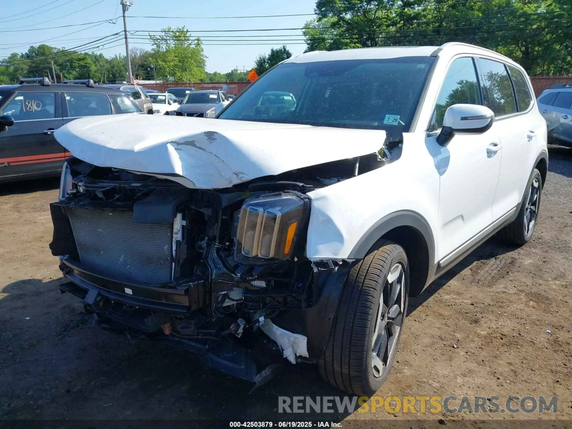 6 fotografías del automóvil dañado 5XYP6DGC2RG537531 KIA TELLURIDE 2024