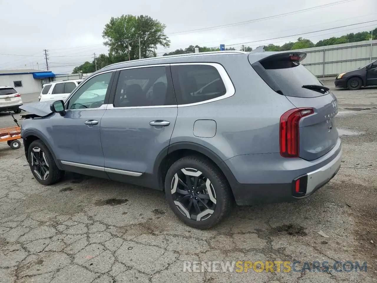 2 fotografías del automóvil dañado 5XYP6DGC2RG543796 KIA TELLURIDE 2024