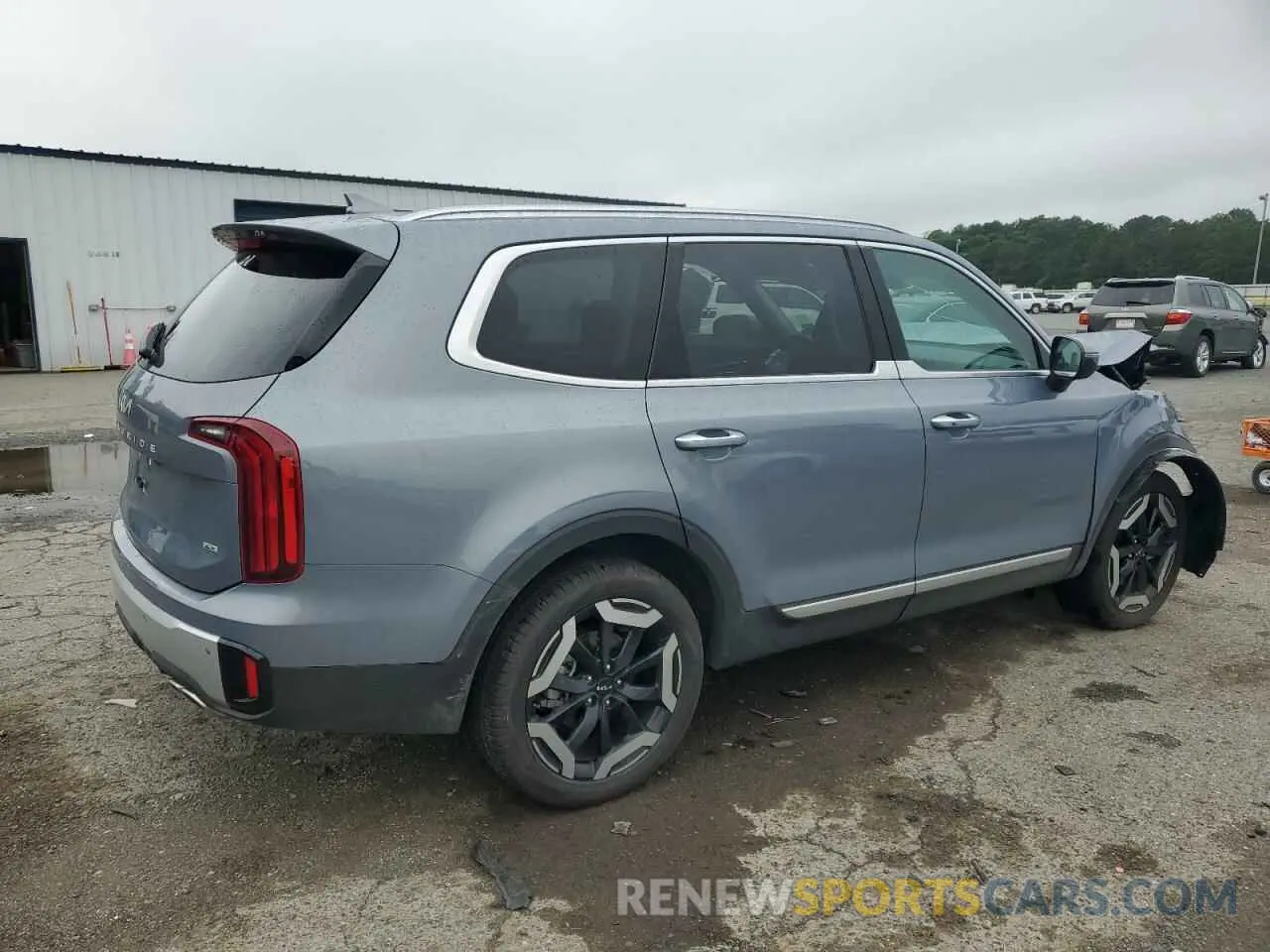 3 fotografías del automóvil dañado 5XYP6DGC2RG543796 KIA TELLURIDE 2024