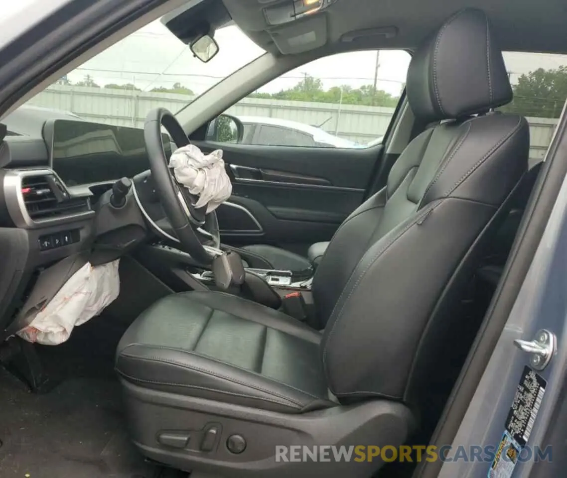 7 fotografías del automóvil dañado 5XYP6DGC2RG543796 KIA TELLURIDE 2024