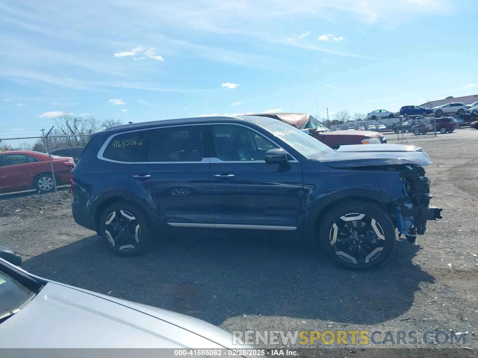 14 fotografías del automóvil dañado 5XYP6DGC3RG559411 KIA TELLURIDE 2024