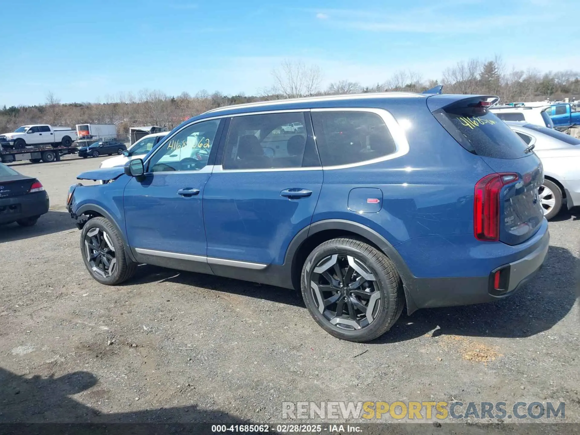 15 fotografías del automóvil dañado 5XYP6DGC3RG559411 KIA TELLURIDE 2024