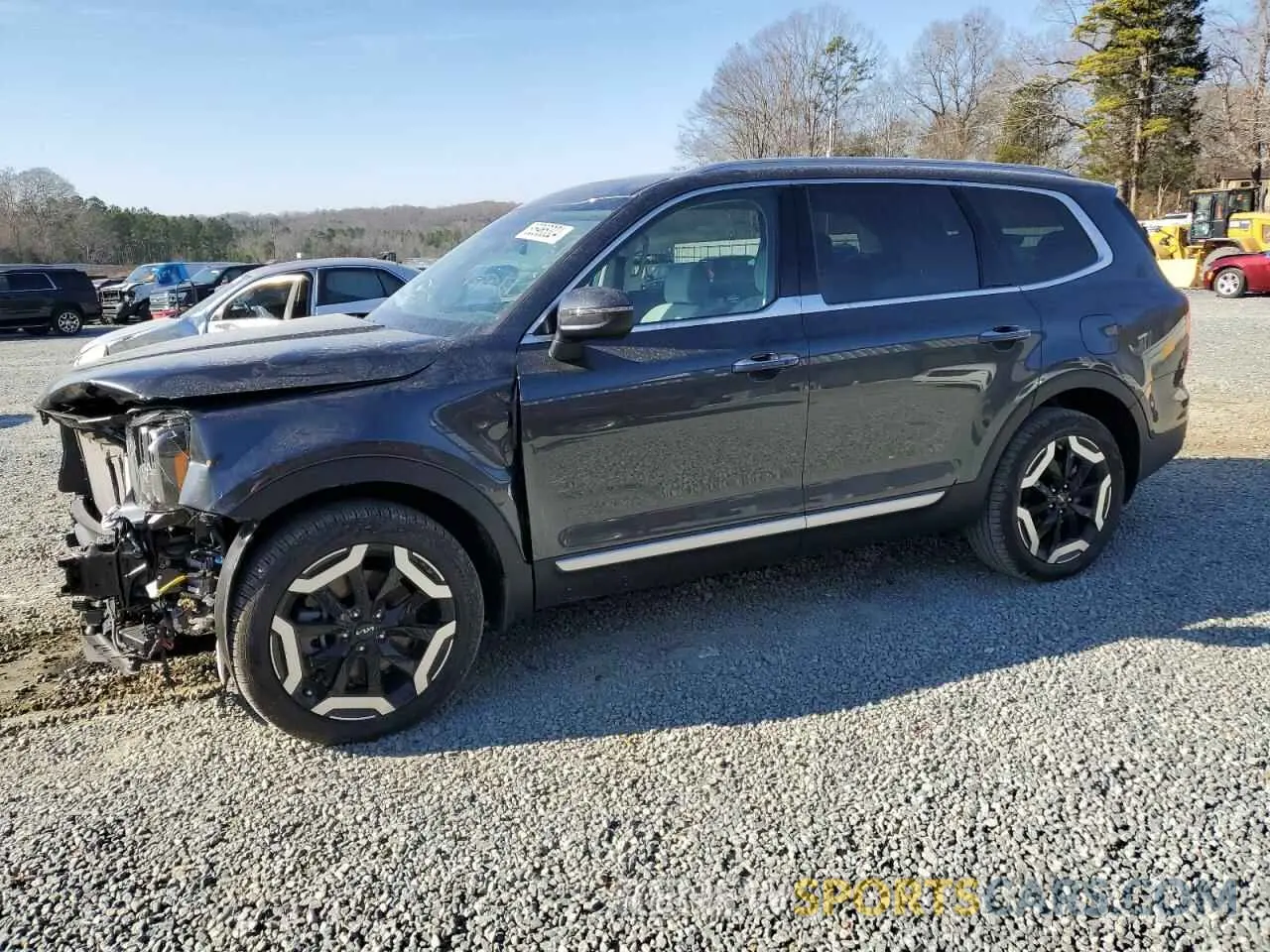 1 fotografías del automóvil dañado 5XYP6DGC4RG487747 KIA TELLURIDE 2024