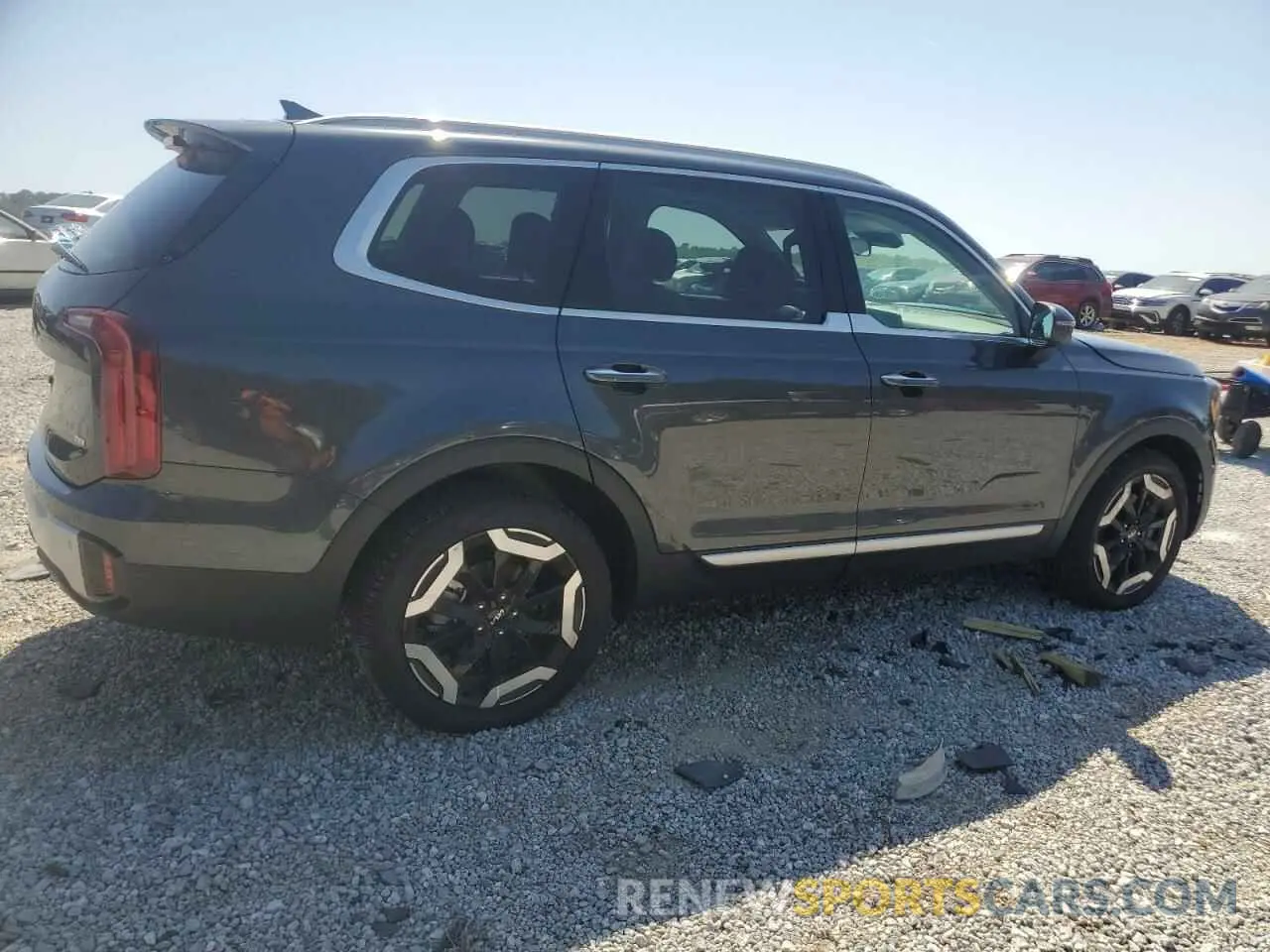 3 fotografías del automóvil dañado 5XYP6DGC5RG437424 KIA TELLURIDE 2024