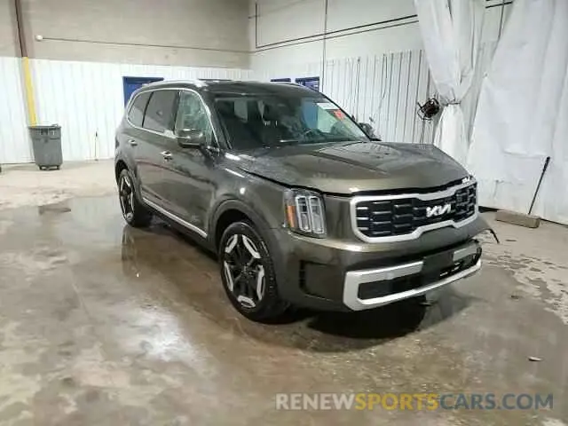 14 fotografías del automóvil dañado 5XYP6DGC7RG472644 KIA TELLURIDE 2024