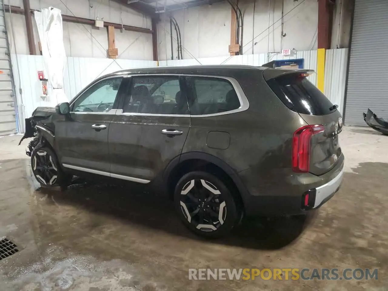 2 fotografías del automóvil dañado 5XYP6DGC7RG472644 KIA TELLURIDE 2024