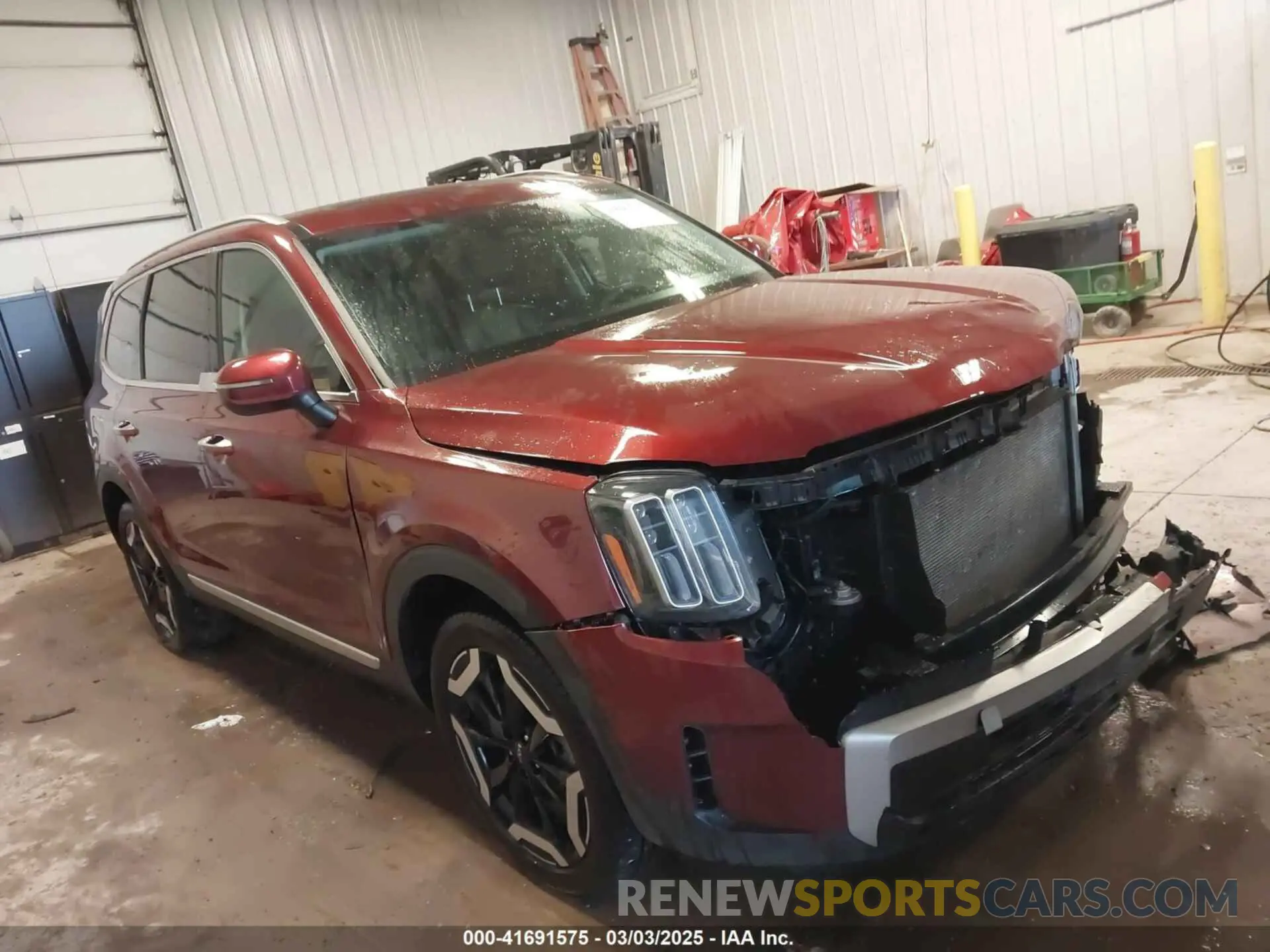 1 fotografías del automóvil dañado 5XYP6DGC7RG477441 KIA TELLURIDE 2024