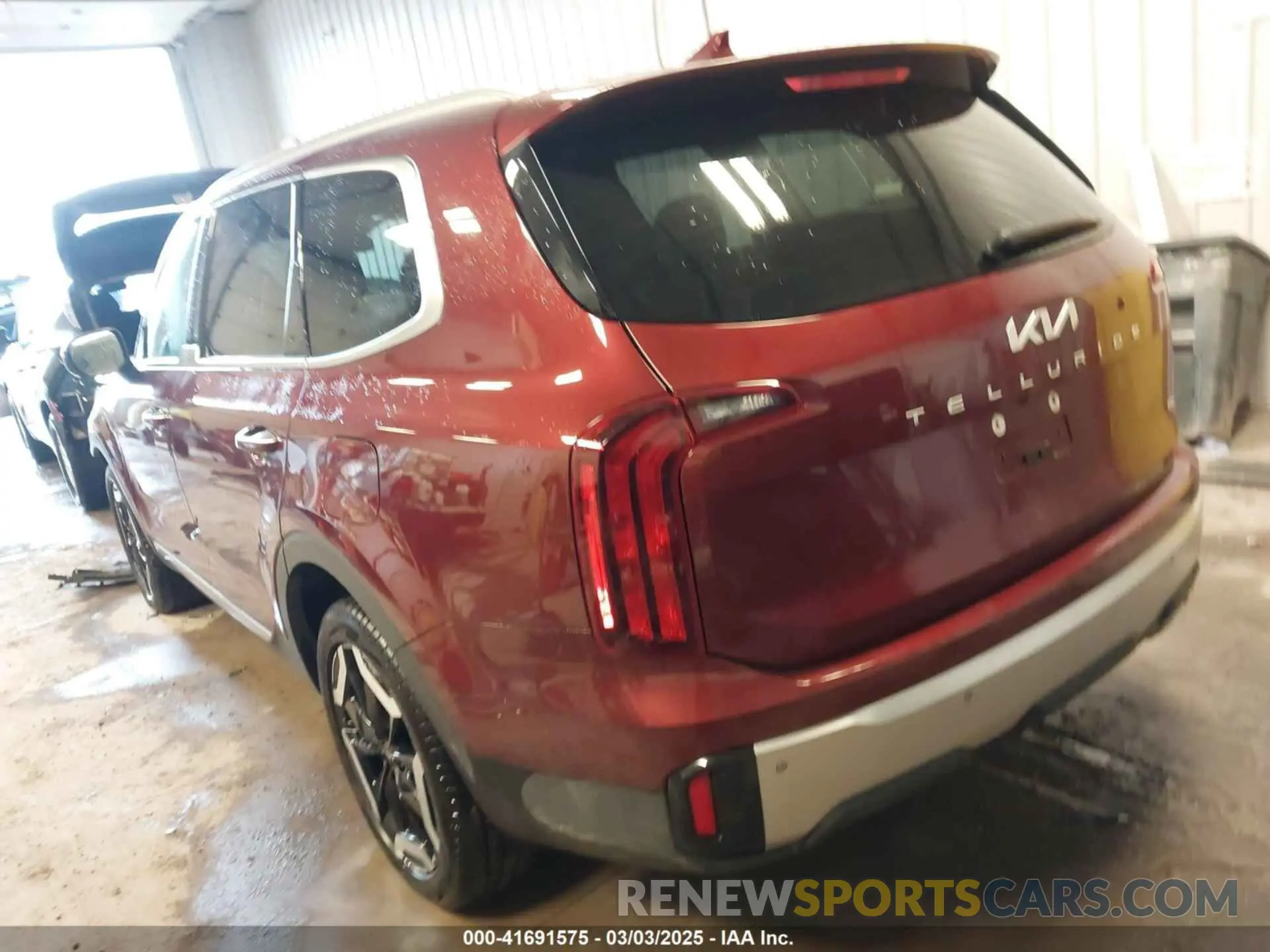 3 fotografías del automóvil dañado 5XYP6DGC7RG477441 KIA TELLURIDE 2024