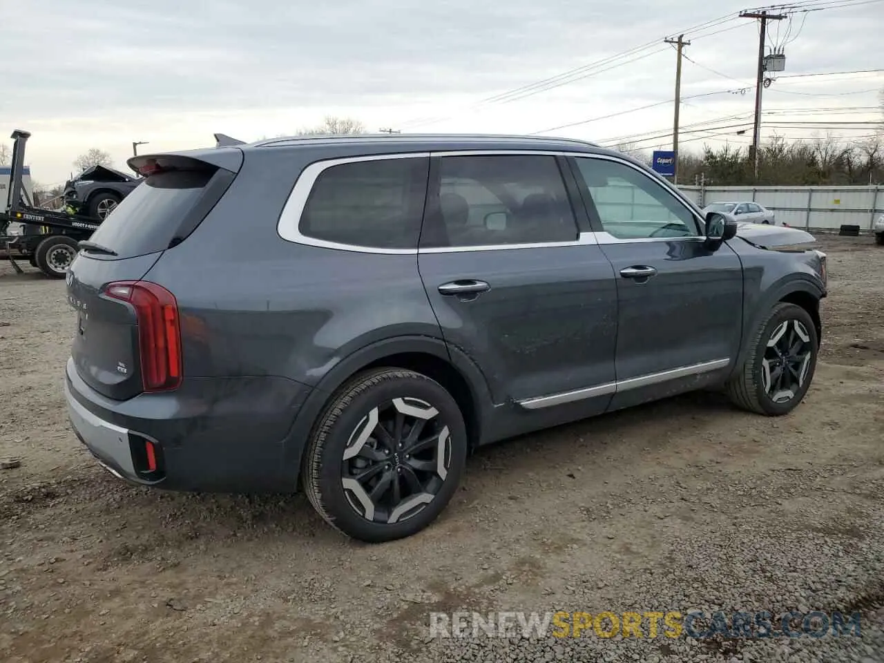 3 fotografías del automóvil dañado 5XYP6DGC8RG535007 KIA TELLURIDE 2024