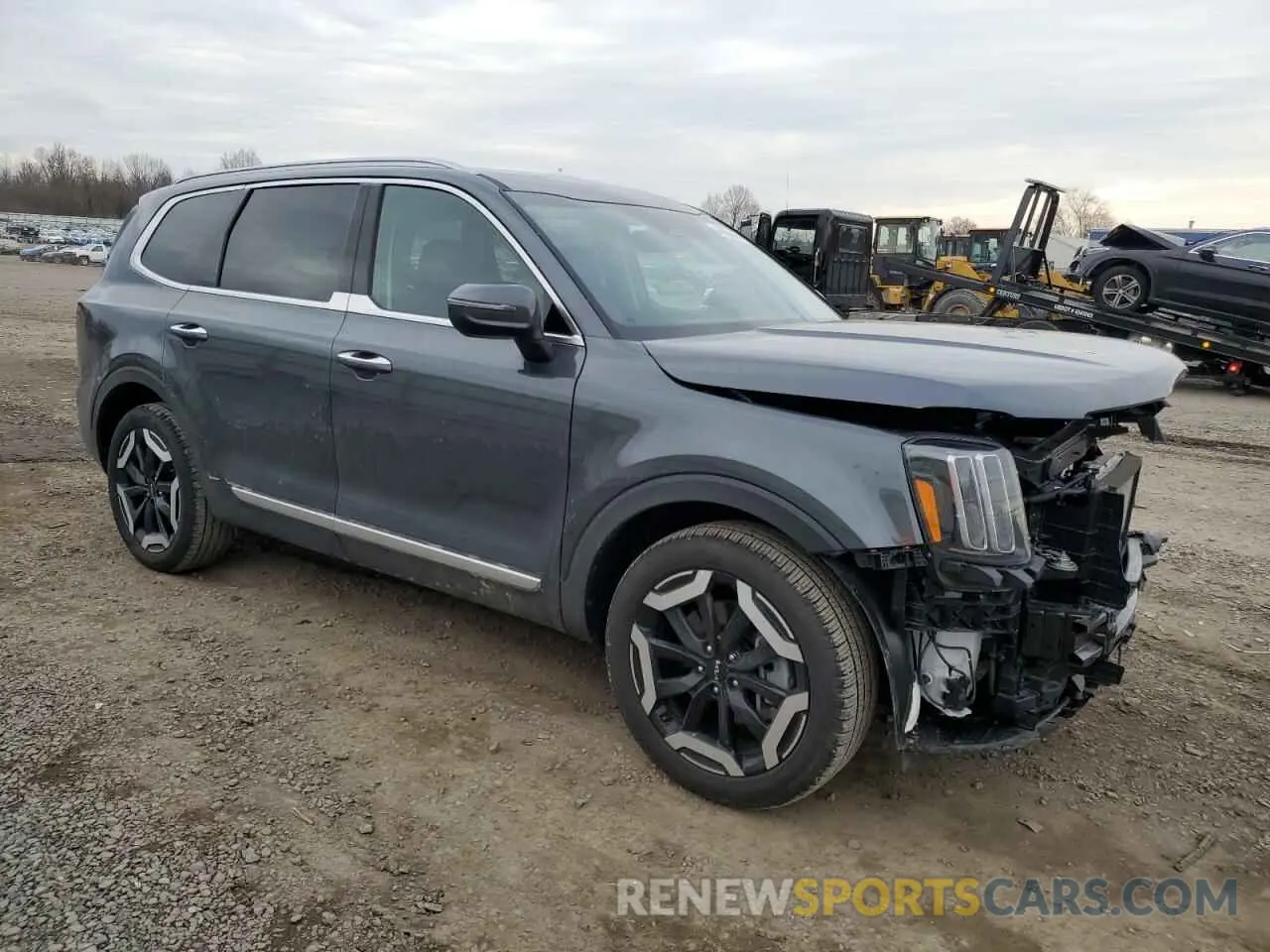 4 fotografías del automóvil dañado 5XYP6DGC8RG535007 KIA TELLURIDE 2024