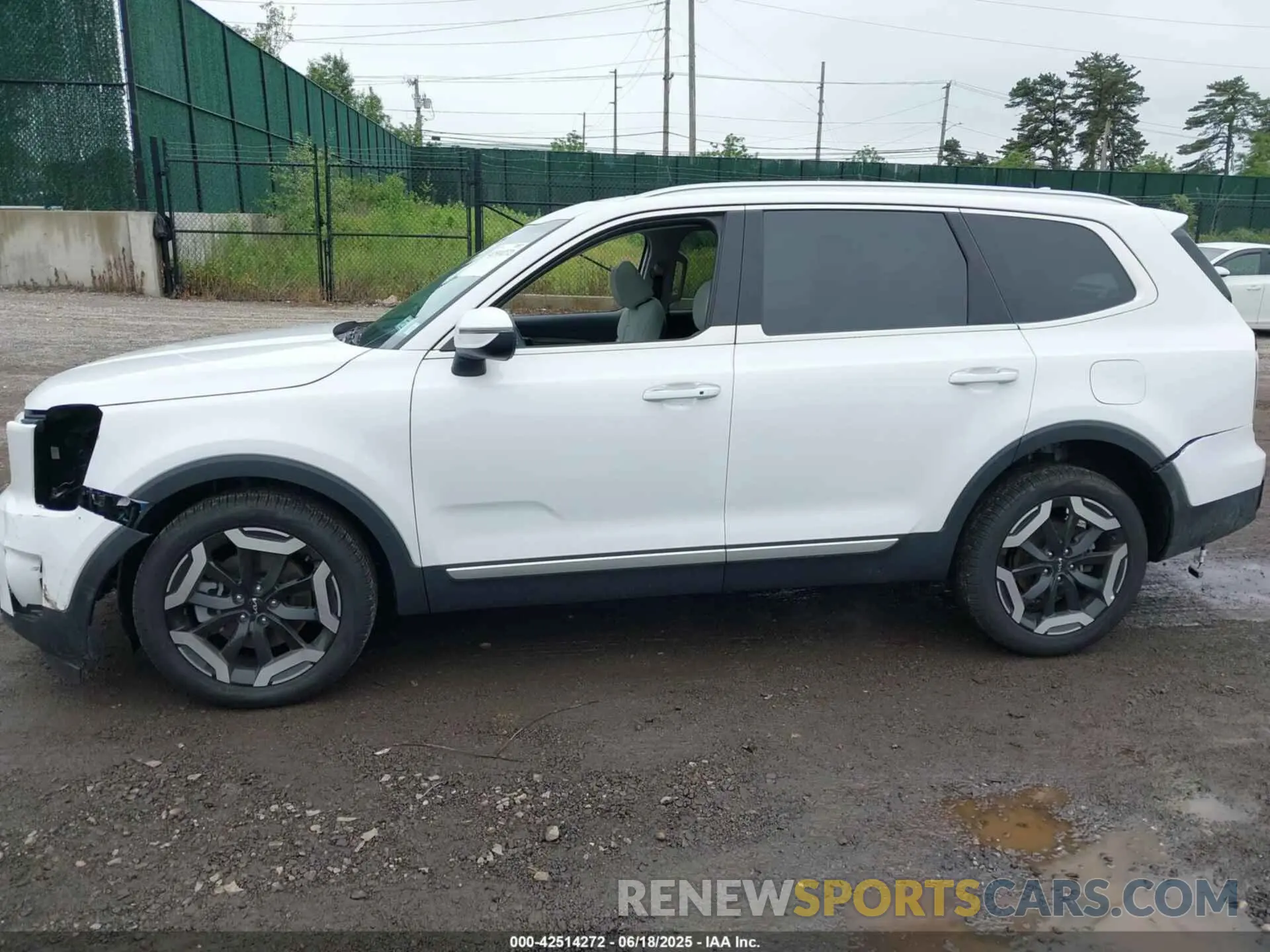 14 fotografías del automóvil dañado 5XYP6DGC8RG535265 KIA TELLURIDE 2024
