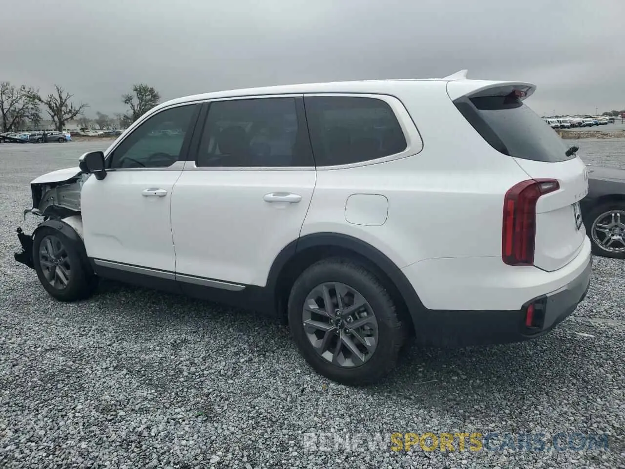 2 fotografías del automóvil dañado 5XYP24GC6SG583266 KIA TELLURIDE 2025