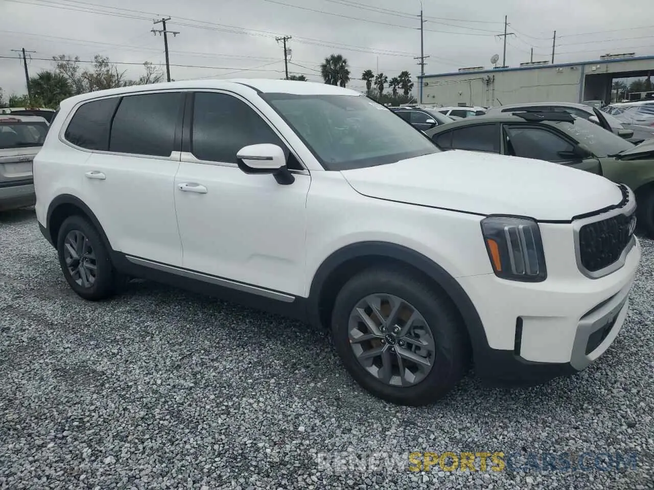 4 fotografías del automóvil dañado 5XYP24GC6SG583266 KIA TELLURIDE 2025