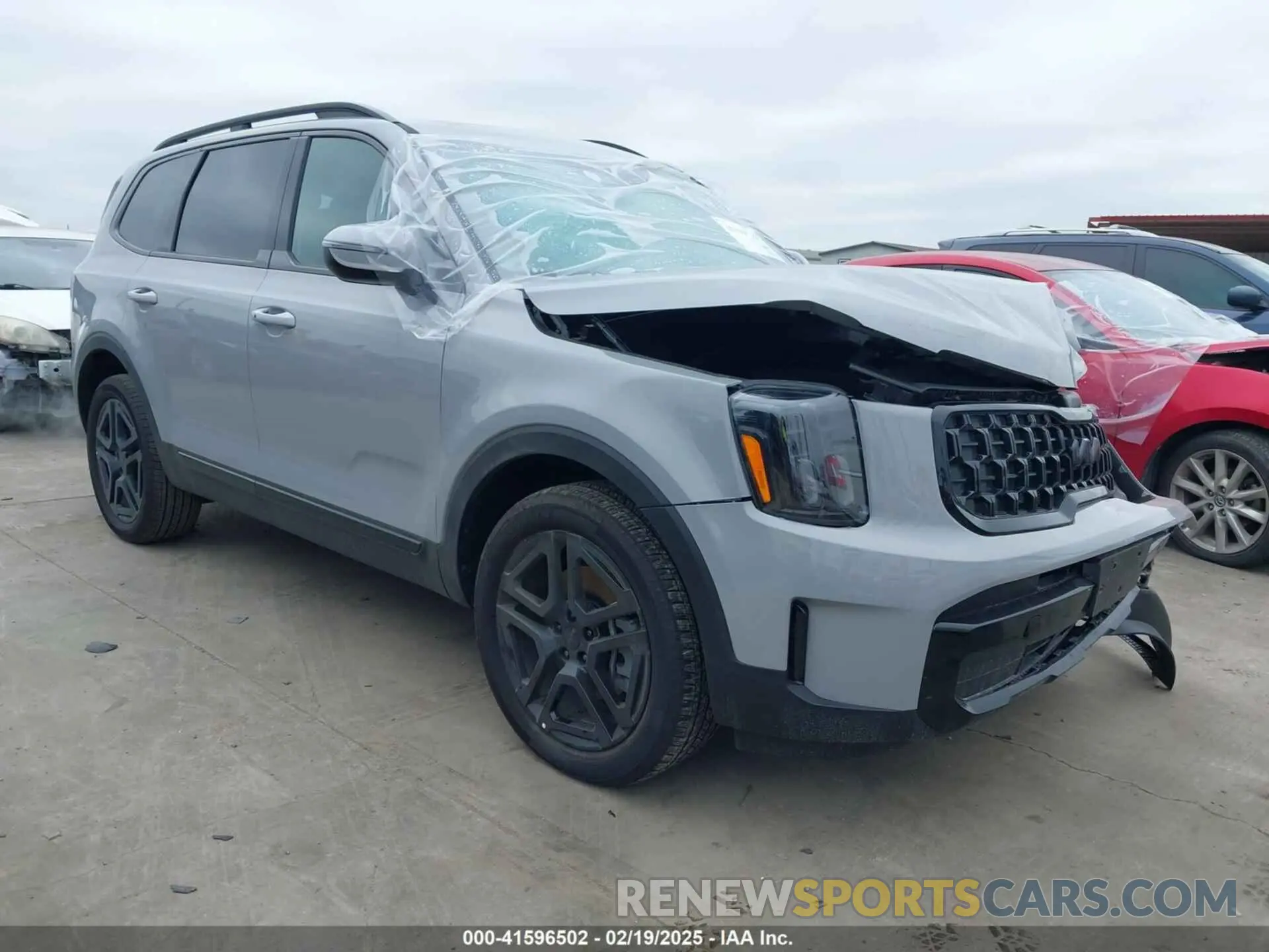 1 fotografías del automóvil dañado 5XYP3DGC1SG569689 KIA TELLURIDE 2025