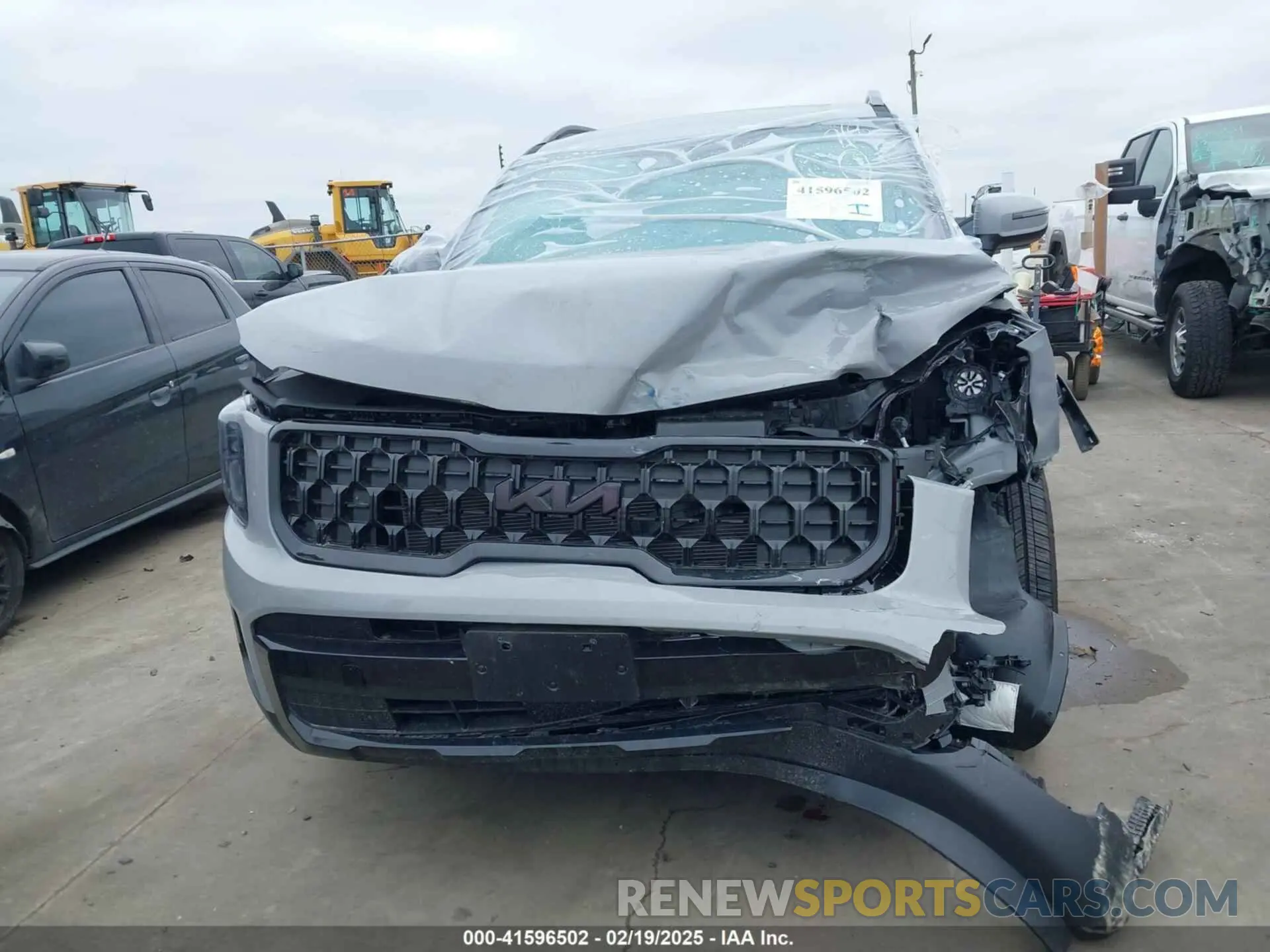 12 fotografías del automóvil dañado 5XYP3DGC1SG569689 KIA TELLURIDE 2025
