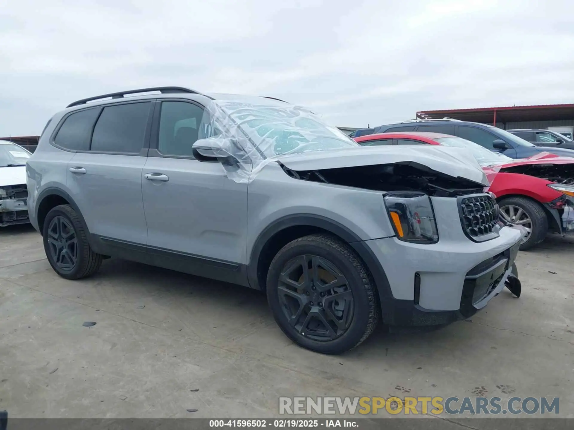 13 fotografías del automóvil dañado 5XYP3DGC1SG569689 KIA TELLURIDE 2025