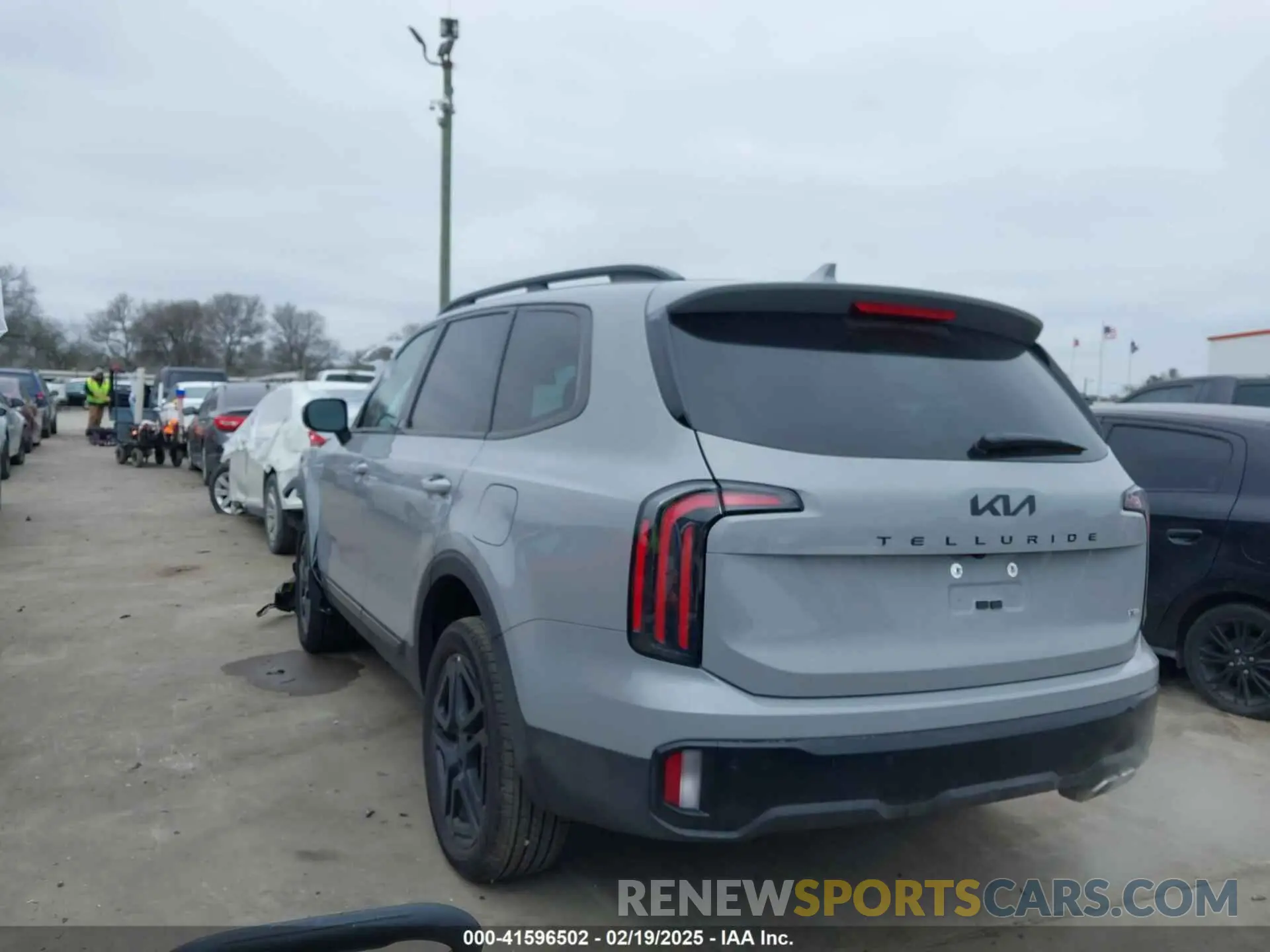 3 fotografías del automóvil dañado 5XYP3DGC1SG569689 KIA TELLURIDE 2025