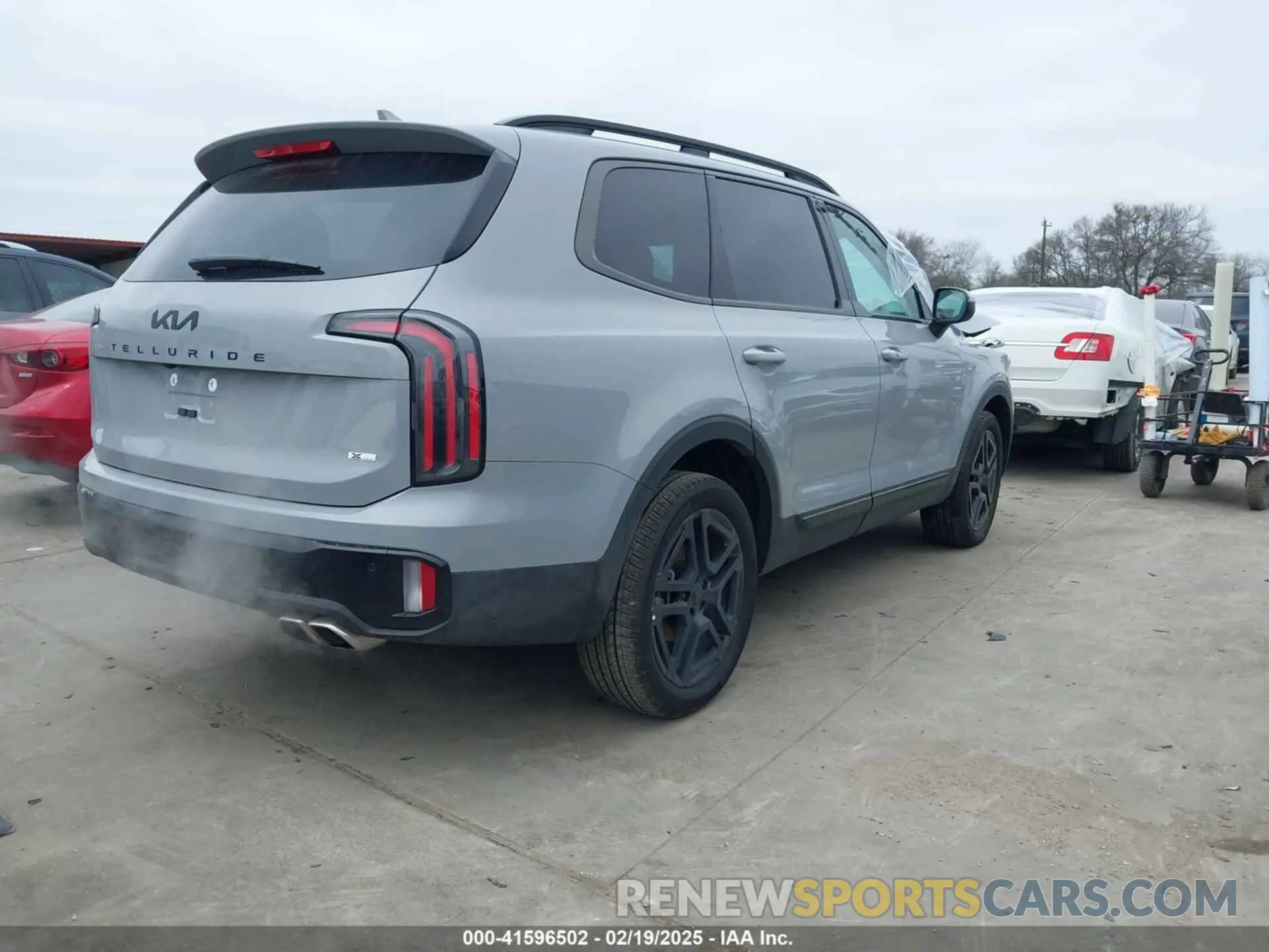 4 fotografías del automóvil dañado 5XYP3DGC1SG569689 KIA TELLURIDE 2025
