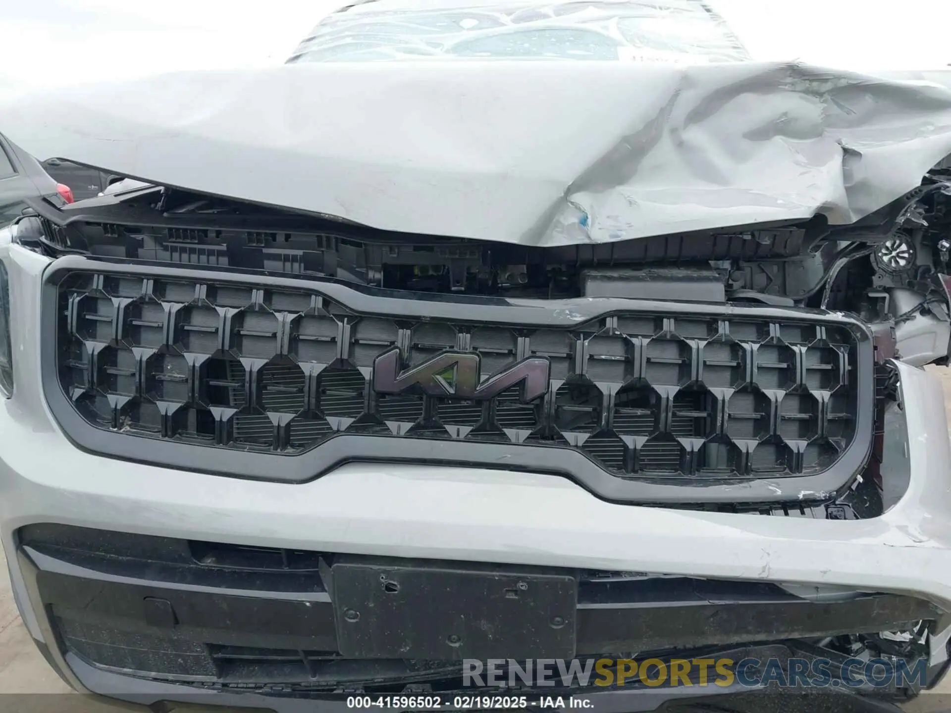 6 fotografías del automóvil dañado 5XYP3DGC1SG569689 KIA TELLURIDE 2025