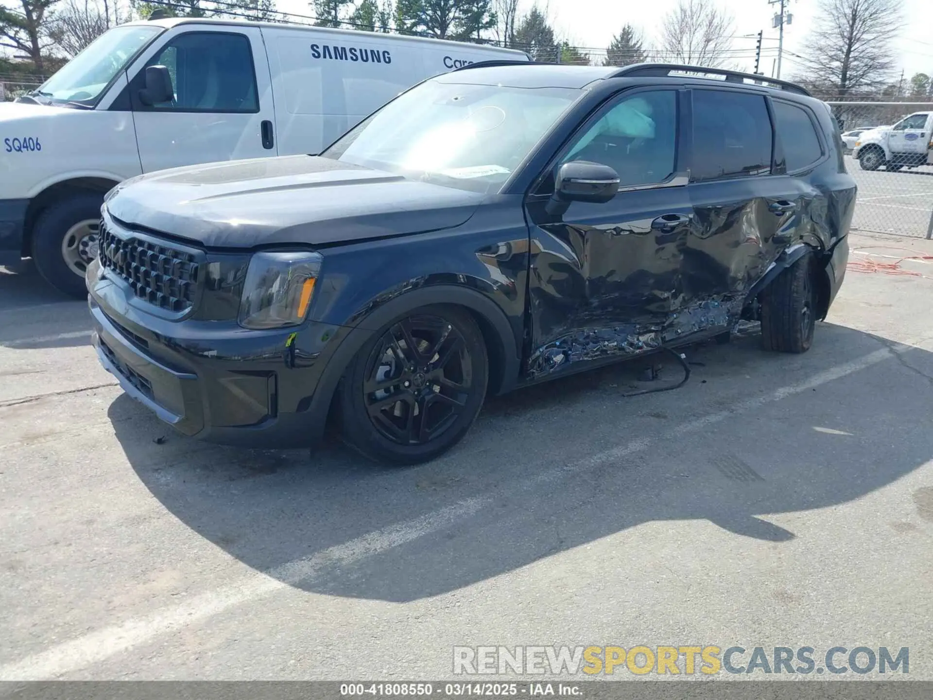 2 fotografías del automóvil dañado 5XYP3DGC2SG569331 KIA TELLURIDE 2025