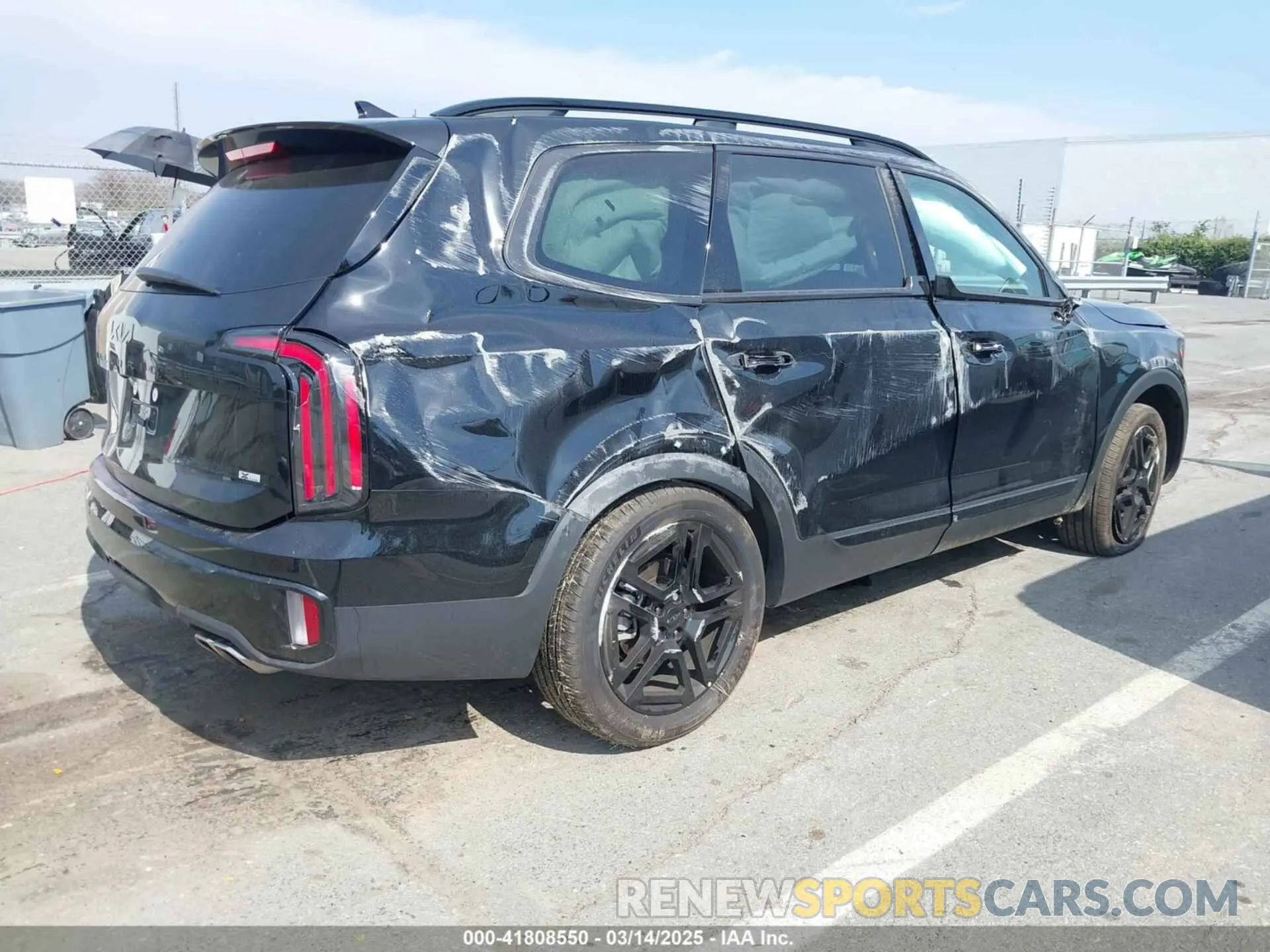 4 fotografías del automóvil dañado 5XYP3DGC2SG569331 KIA TELLURIDE 2025