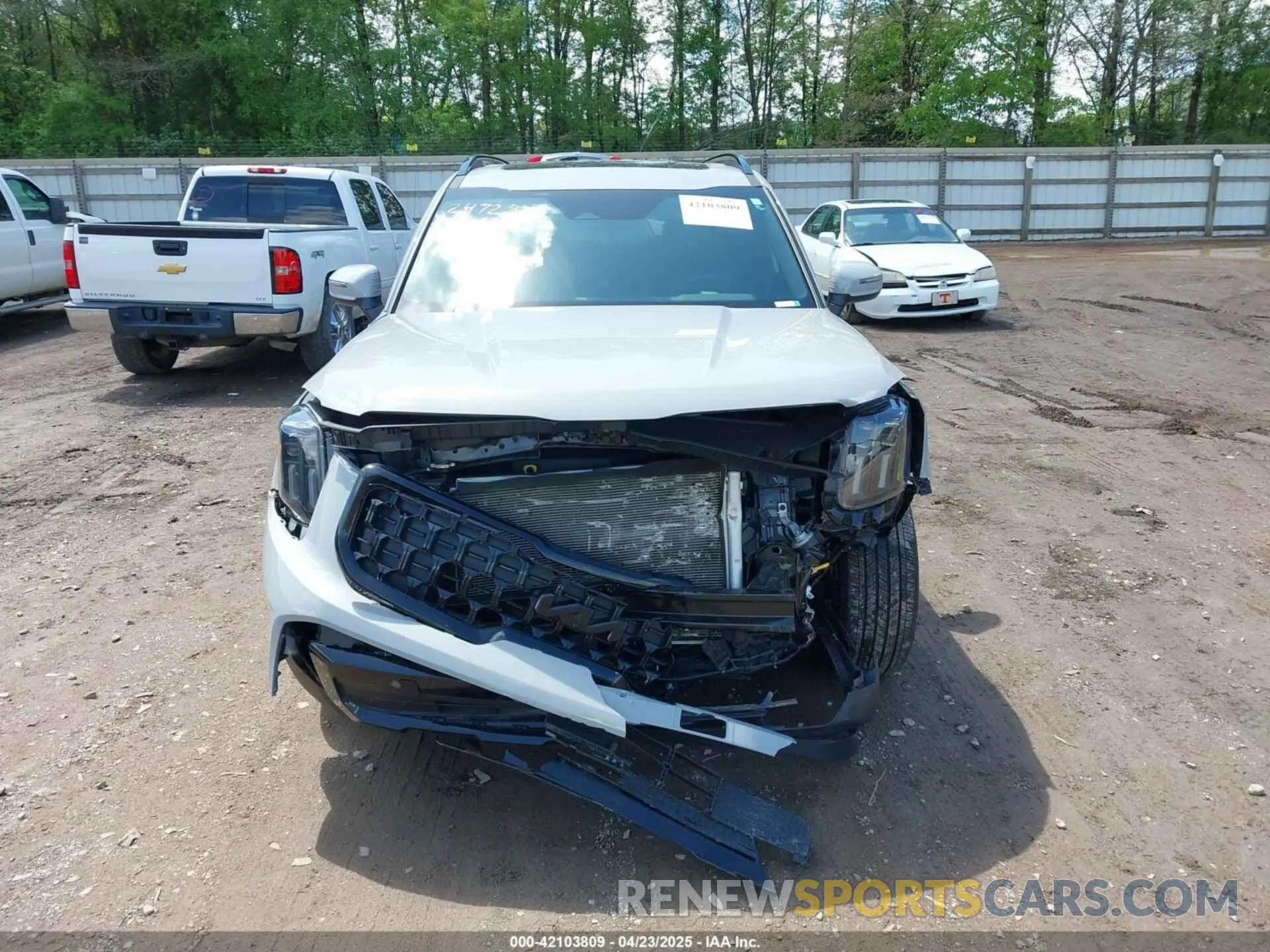 12 fotografías del automóvil dañado 5XYP3DGC5SG577553 KIA TELLURIDE 2025