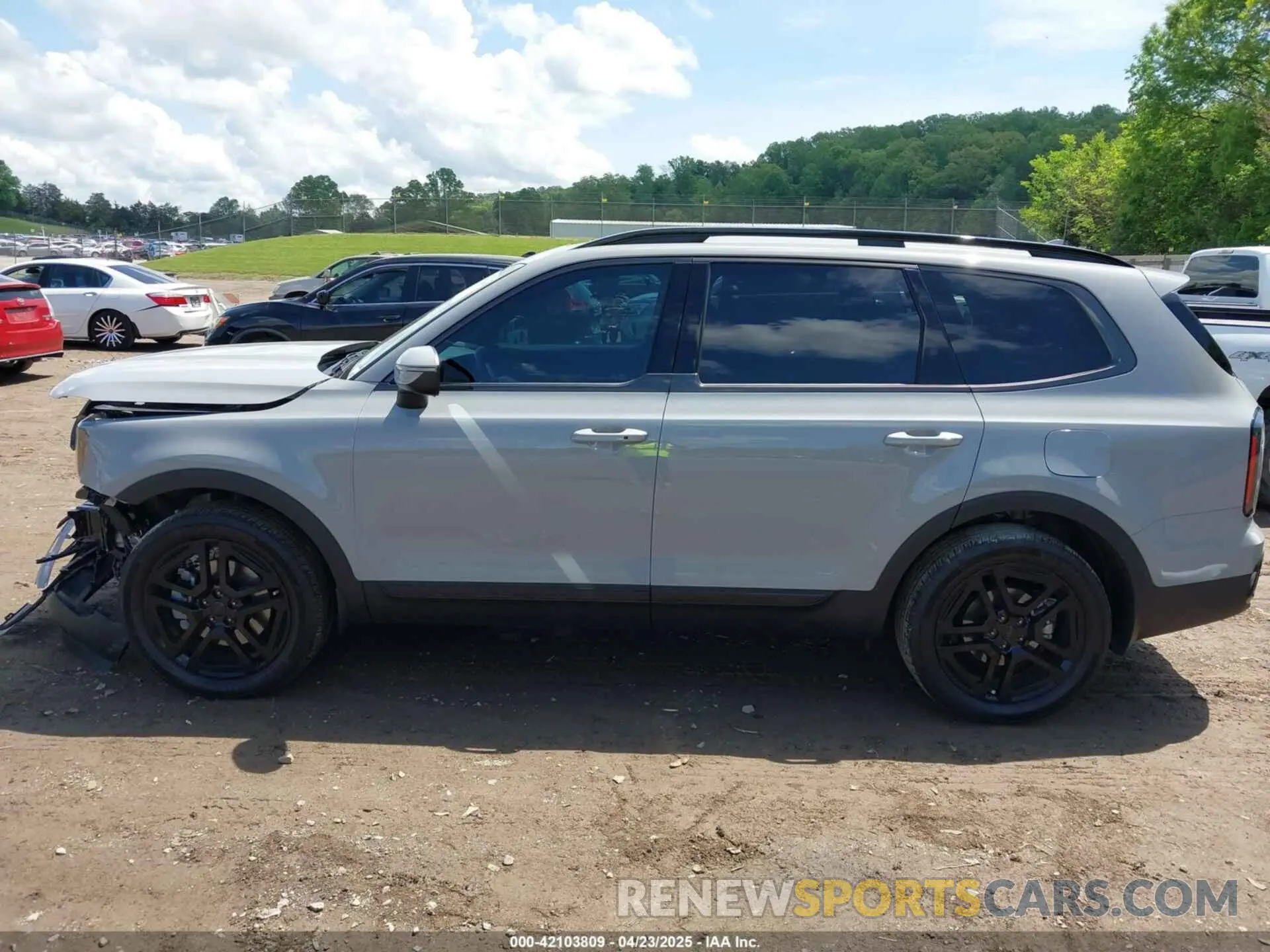14 fotografías del automóvil dañado 5XYP3DGC5SG577553 KIA TELLURIDE 2025