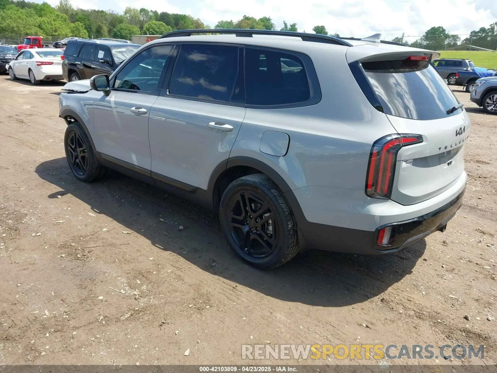 3 fotografías del automóvil dañado 5XYP3DGC5SG577553 KIA TELLURIDE 2025