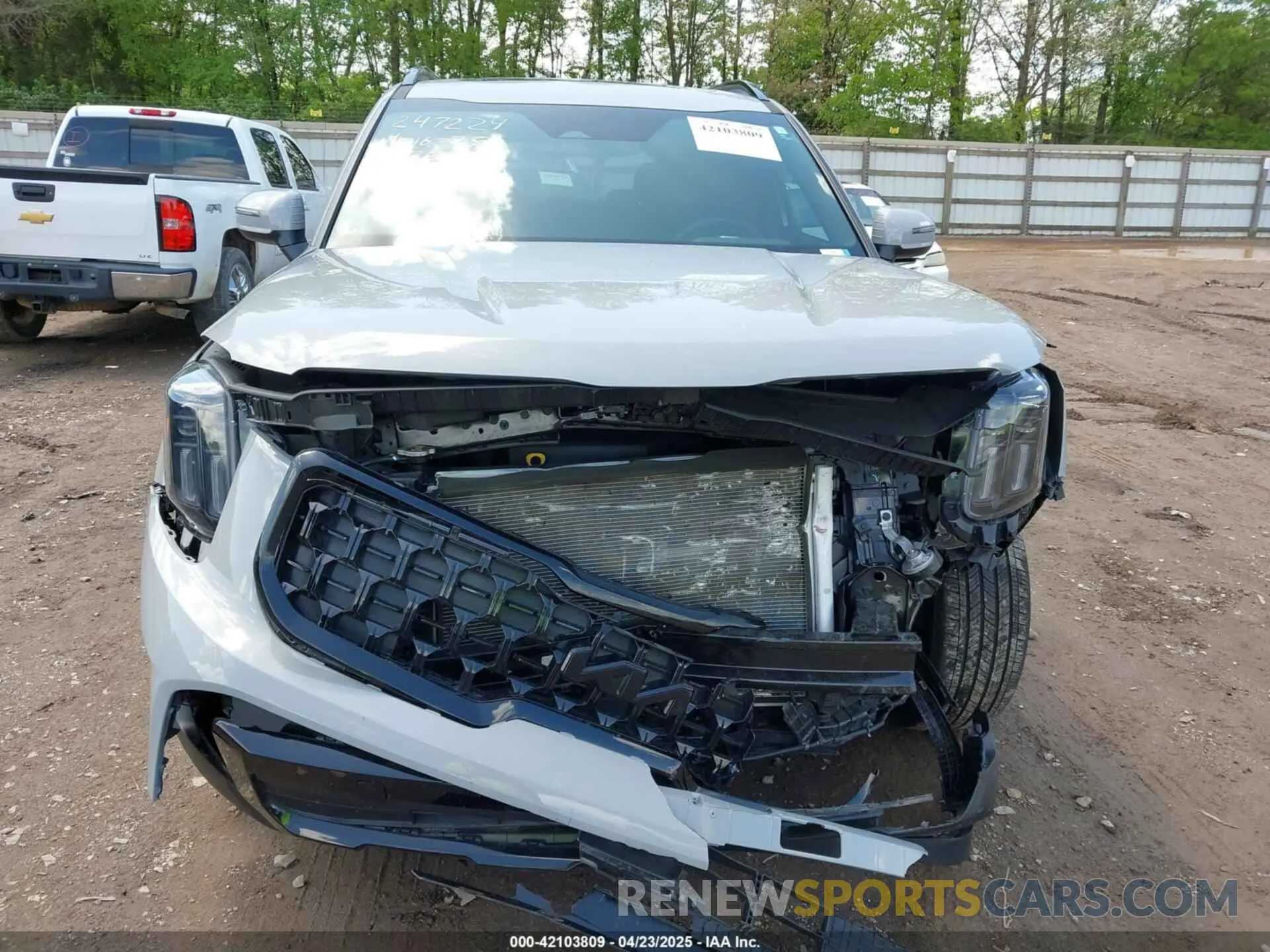 6 fotografías del automóvil dañado 5XYP3DGC5SG577553 KIA TELLURIDE 2025