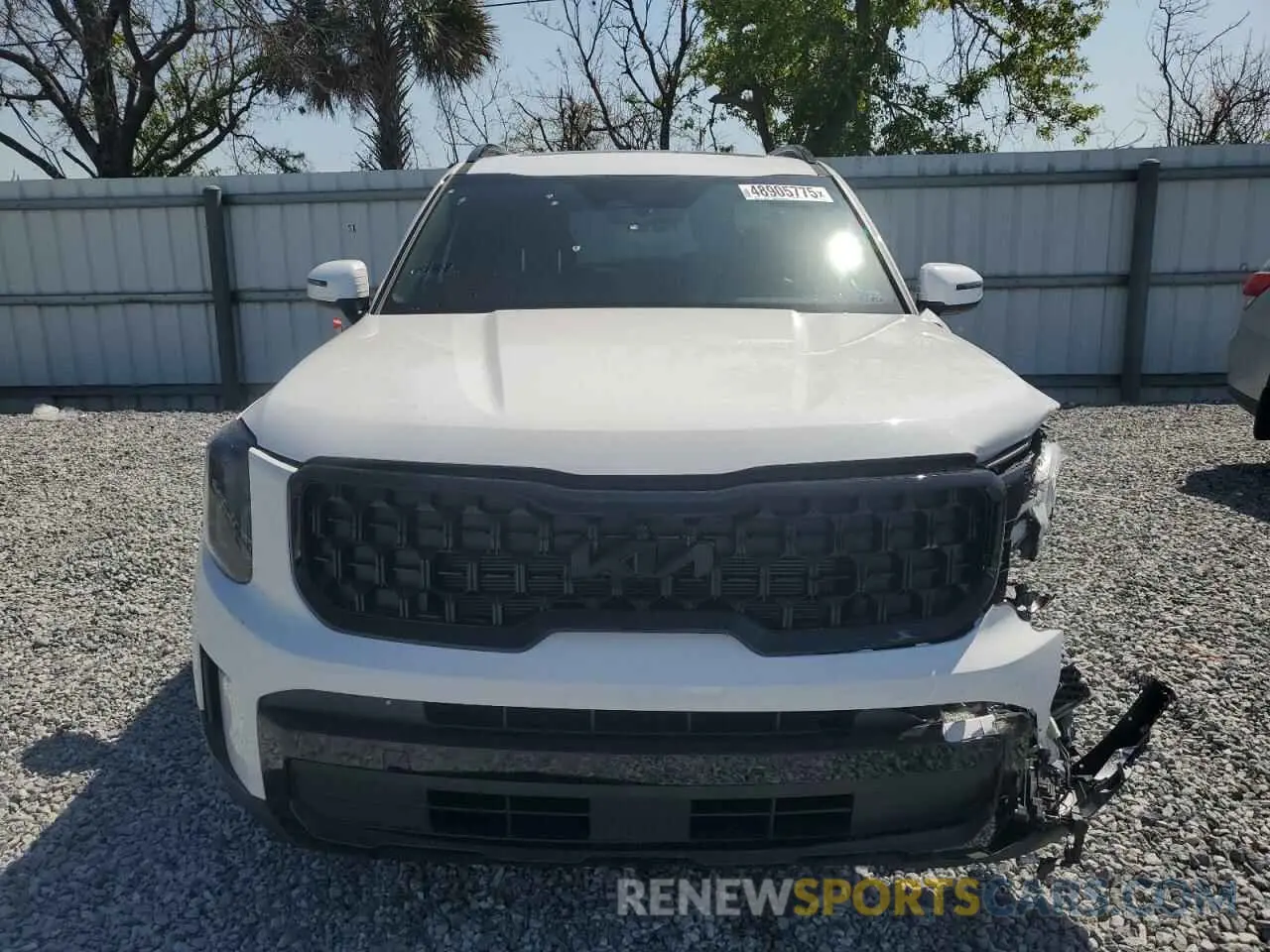 5 fotografías del automóvil dañado 5XYP3DGC6SG574225 KIA TELLURIDE 2025