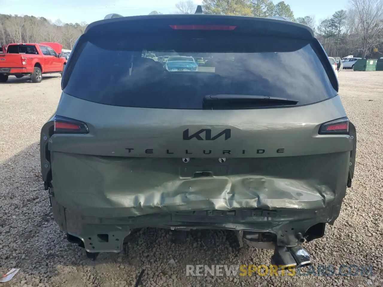 6 fotografías del automóvil dañado 5XYP3DGC6SG602072 KIA TELLURIDE 2025